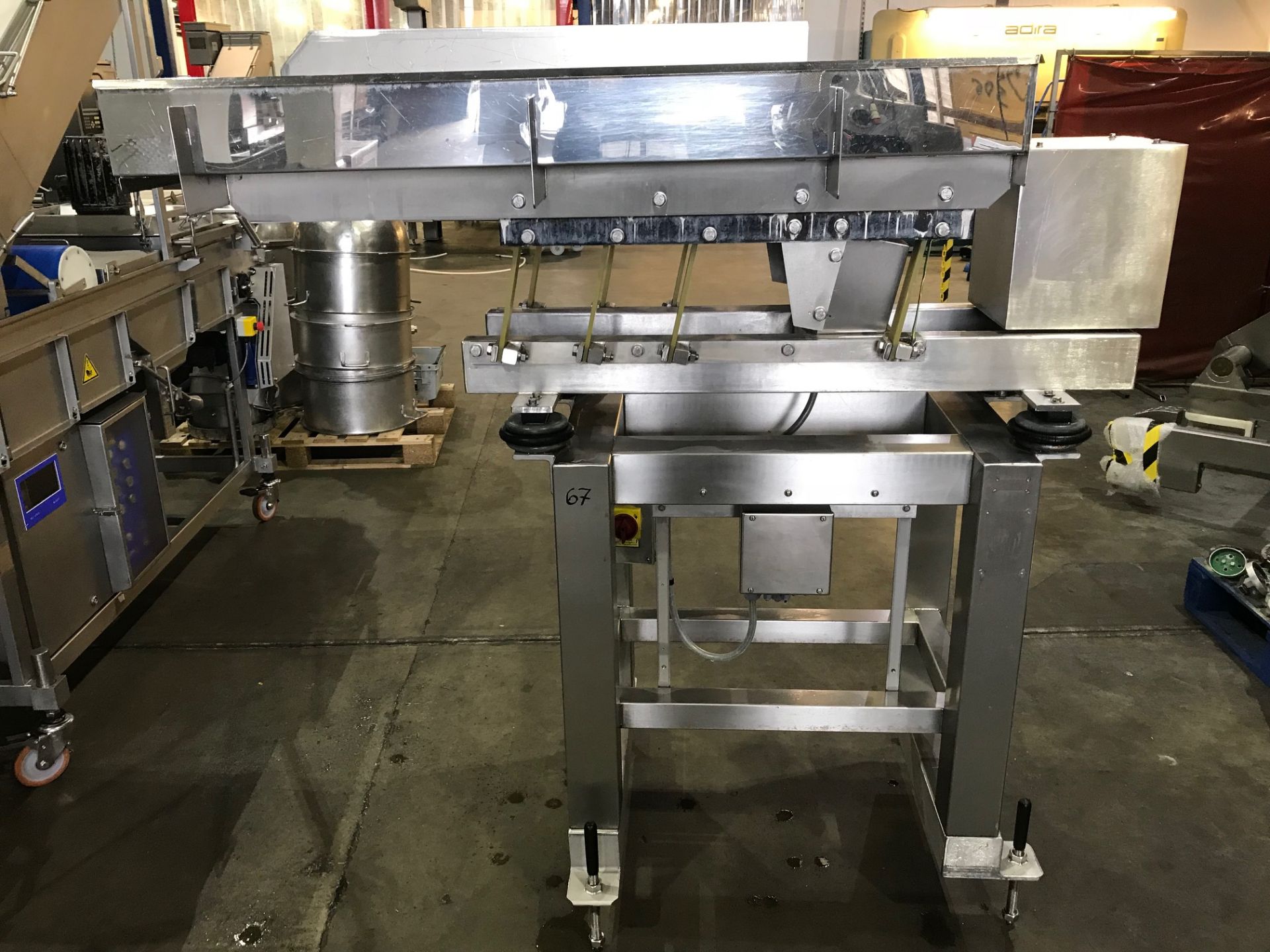 Stainless Steel Frame Mounted Vibratory Feeder