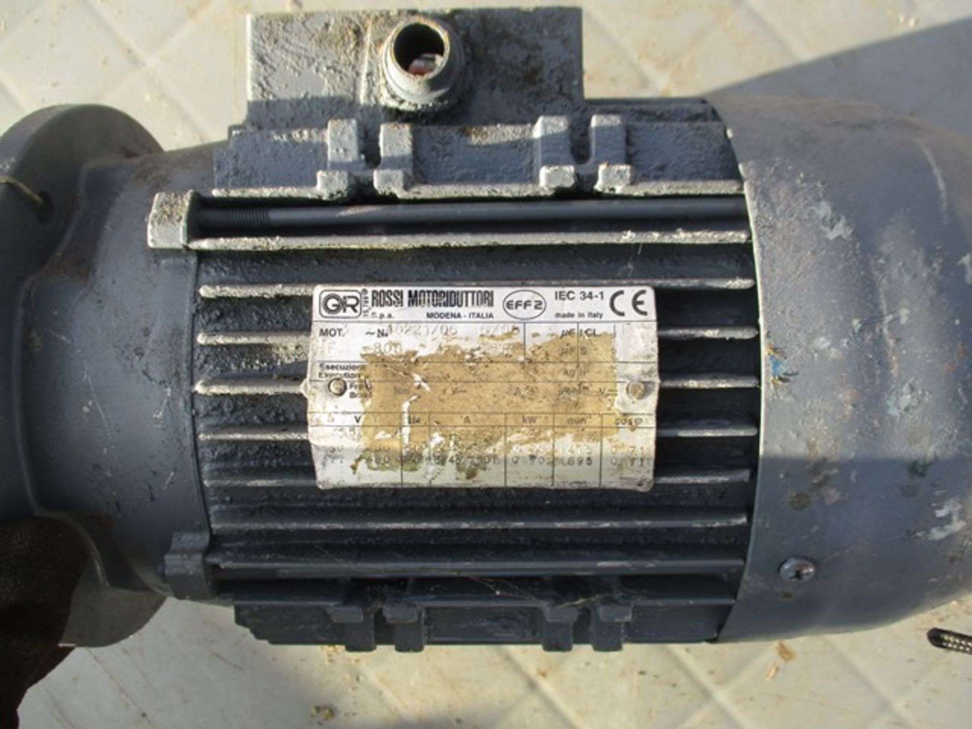 Rossi Motoriduttori IEC 34-1 Motor - Image 2 of 2