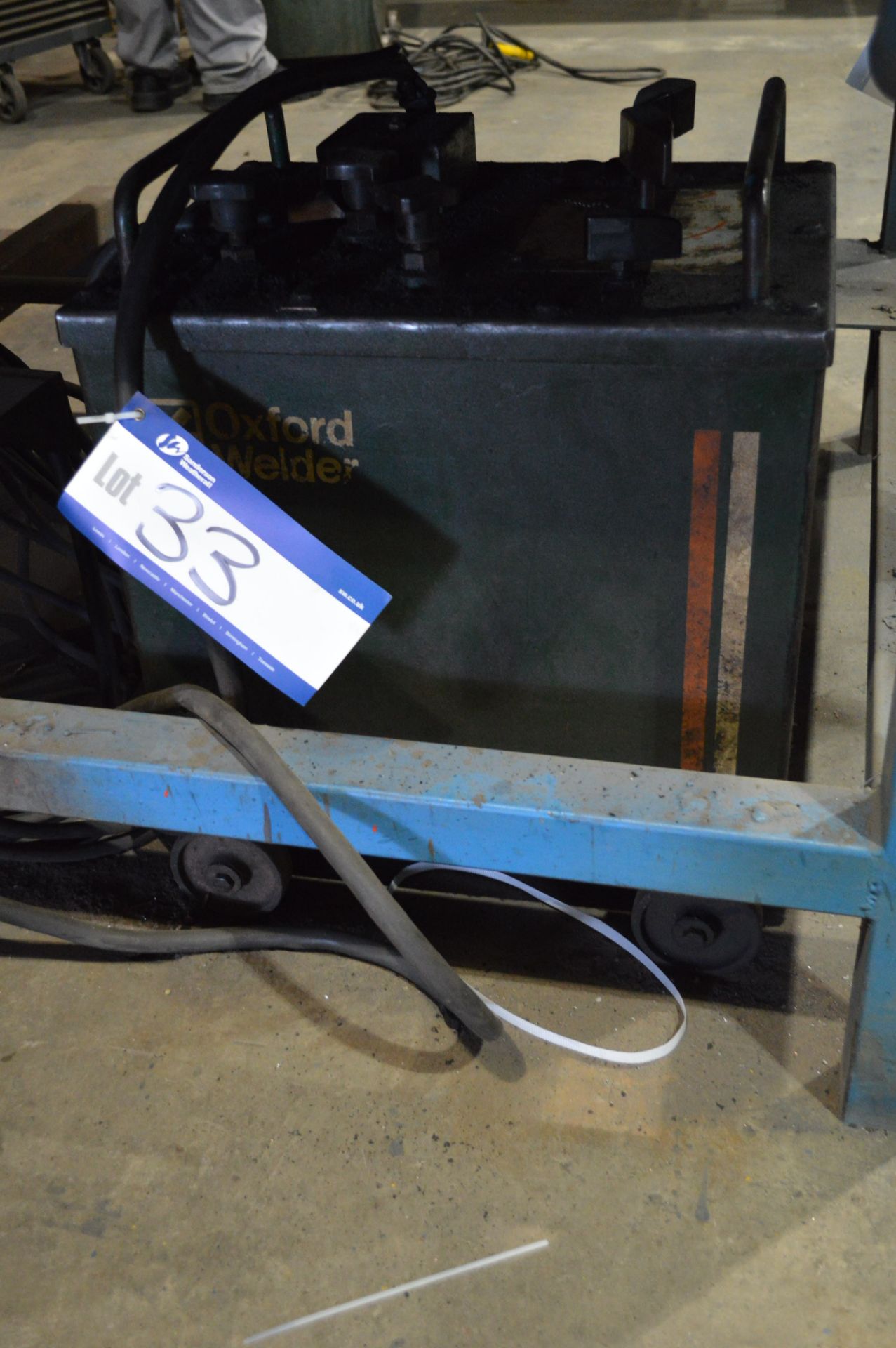 Oxford WT300 Portable Oil Cooled Arc Welding Transformer, with leads as attached