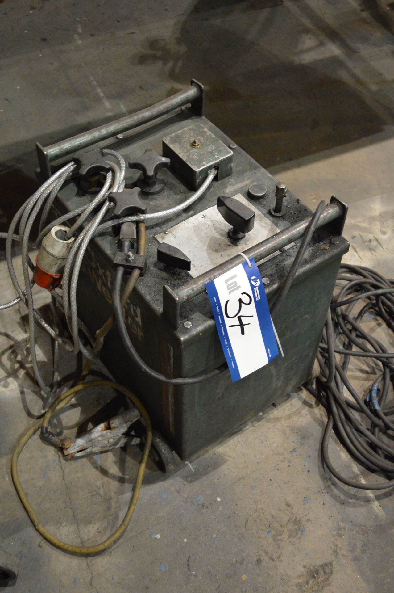 Oxford Portable Oil Cooled Arc Welding Transformer, (understood to be WT300), with leads as - Image 2 of 4