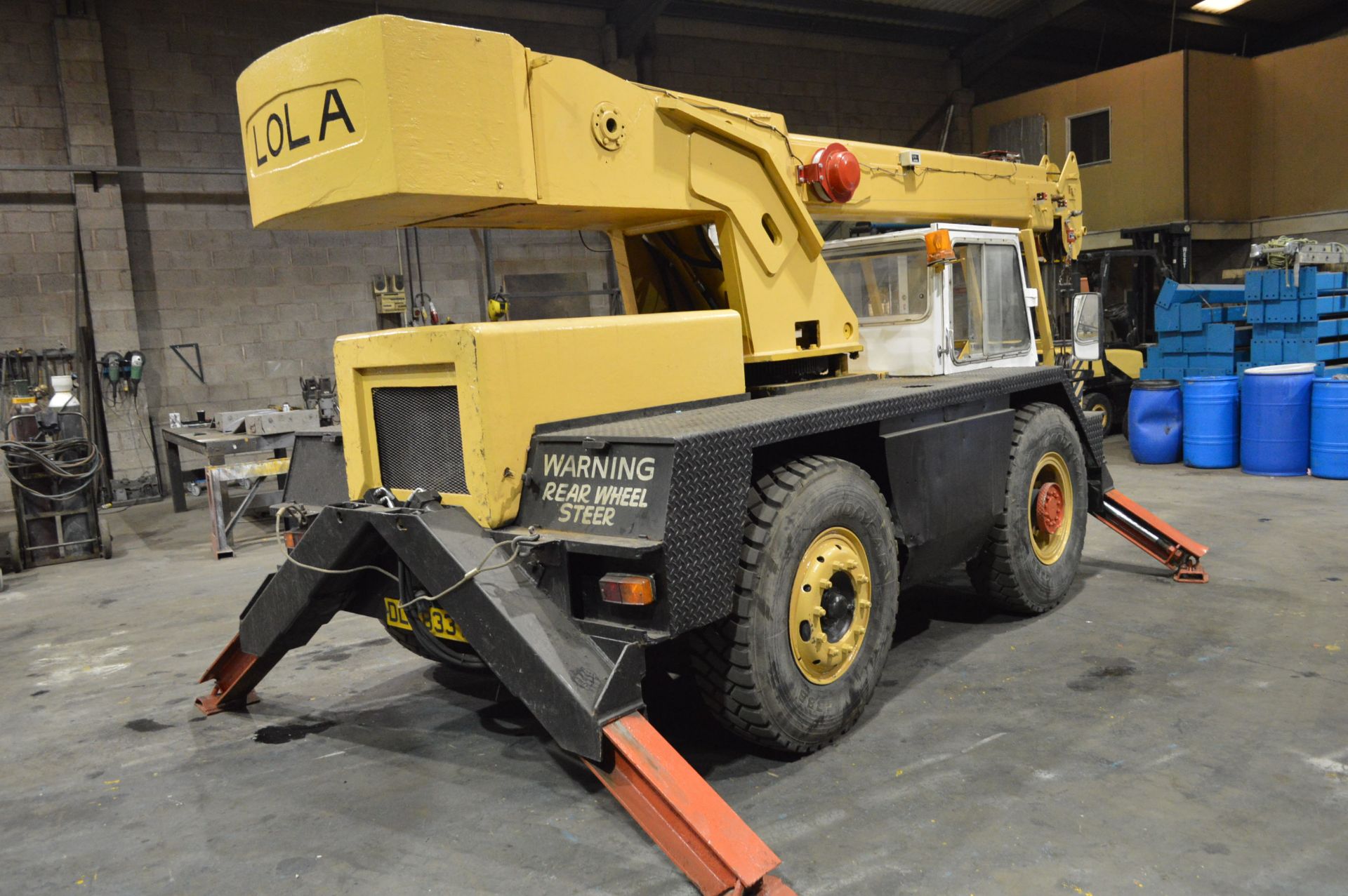 Coles IRON FAIRY JIF10 MOBILE CRANE, serial no. 9163, year of manufacture 1977, Loler certified, - Image 3 of 16