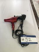 2 x Babyliss Hairdryers