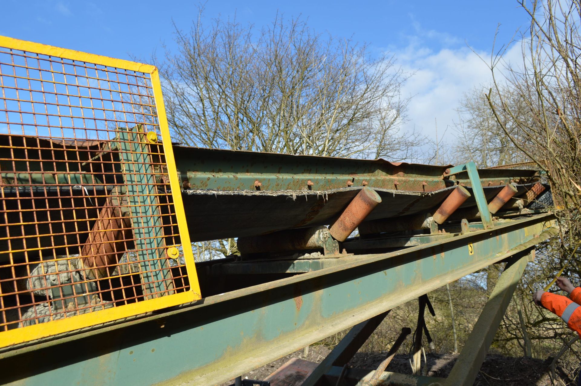 Goodwin Barsby TS3610 SEC GOLIATH TANDEM AXLE TRAILER MOUNTED TWIN JAW CRUSHER, serial no. 29896, - Image 4 of 14