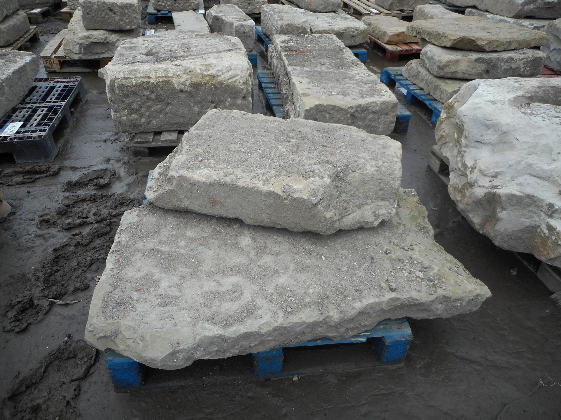 Assorted Stone, on pallet