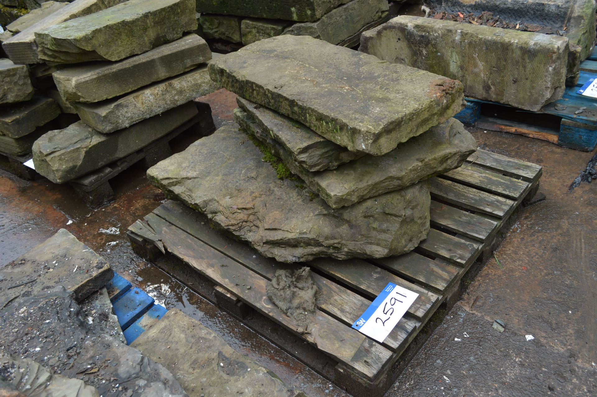 Assorted Stone, as set out on pallet