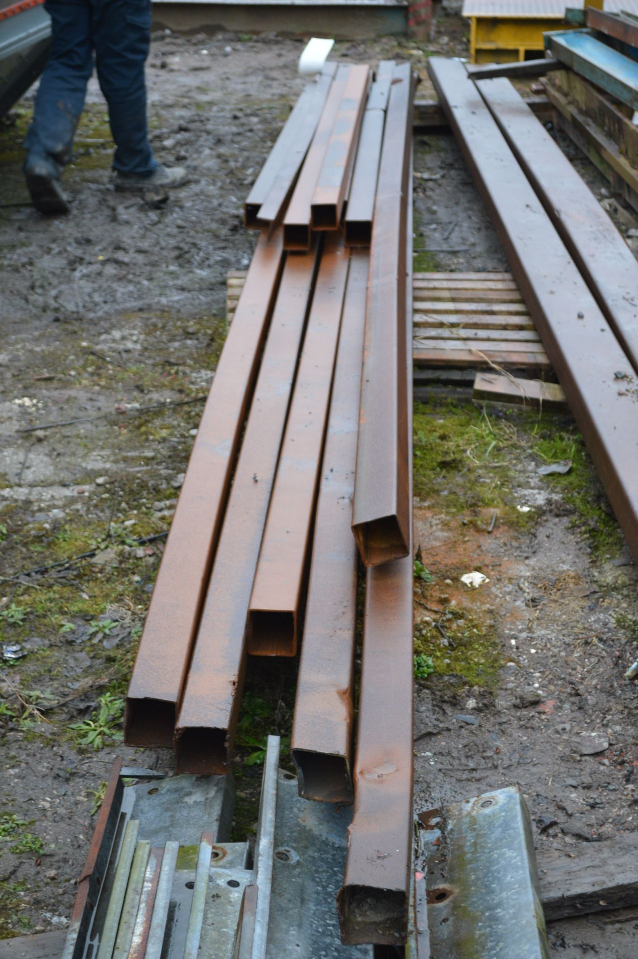 Steel Box Sections, up to approx. 7.7m long