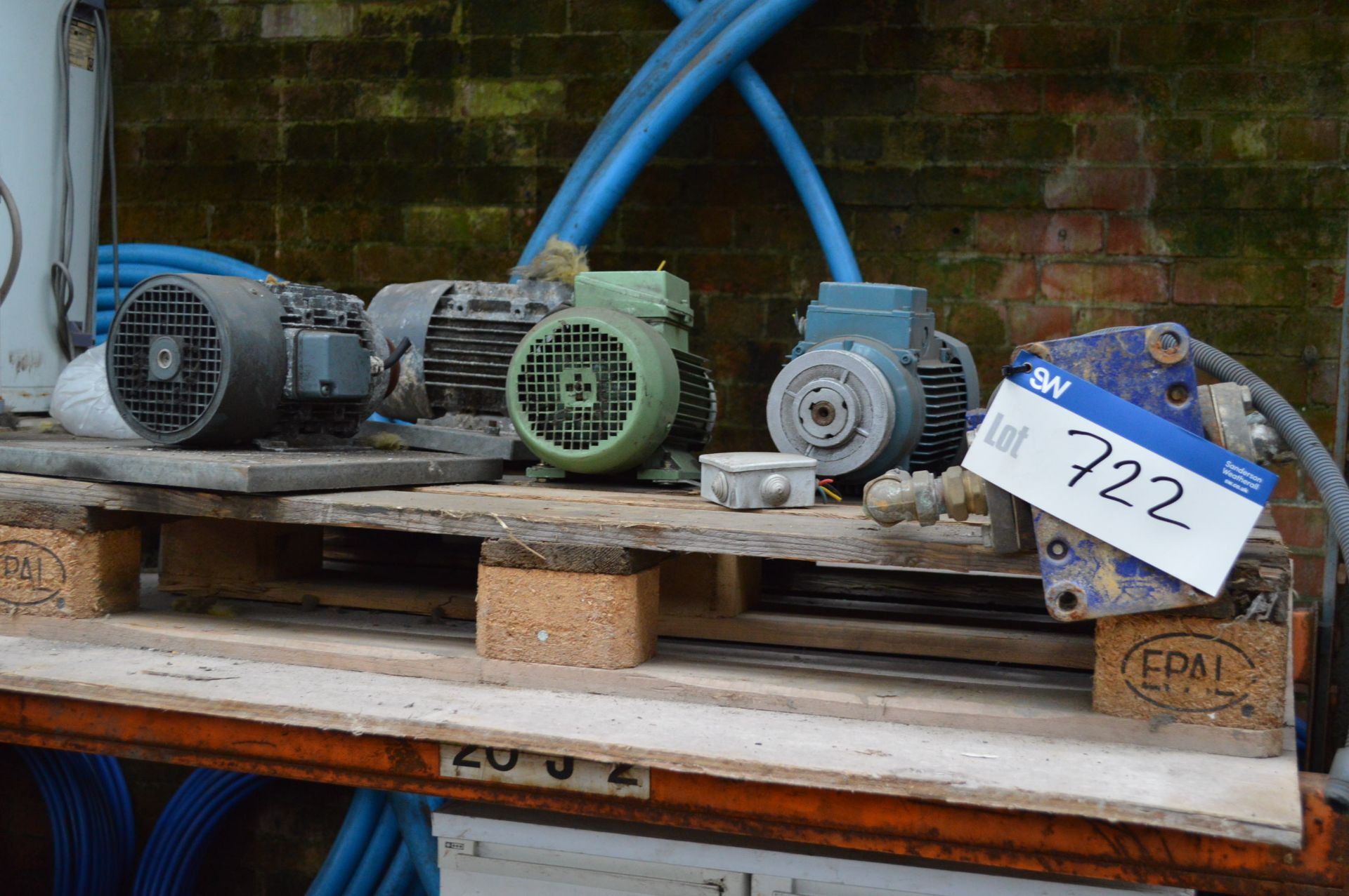 Pump & Electric Motors, on one pallet - Image 2 of 2