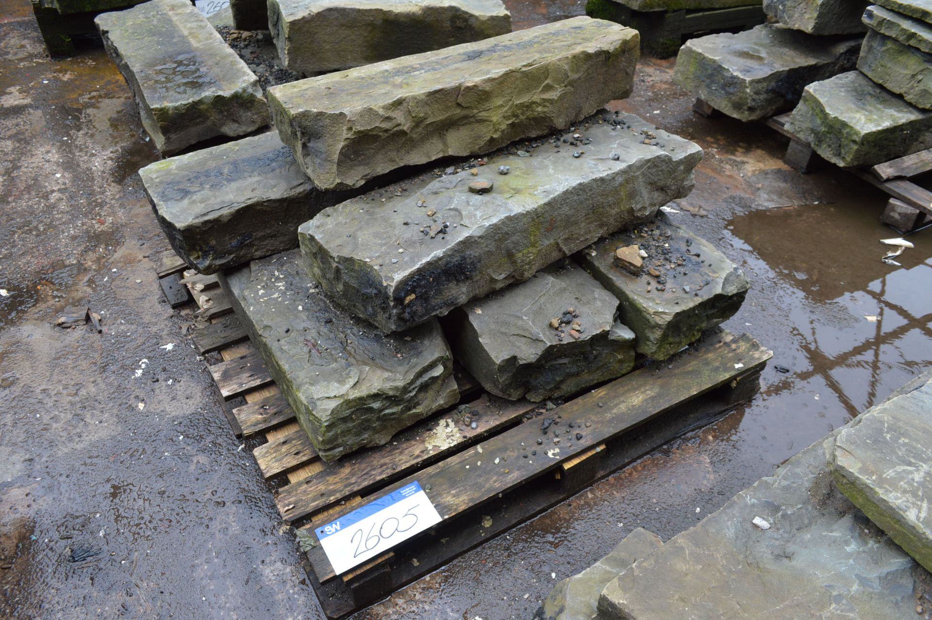 Assorted Stone, as set out on pallet