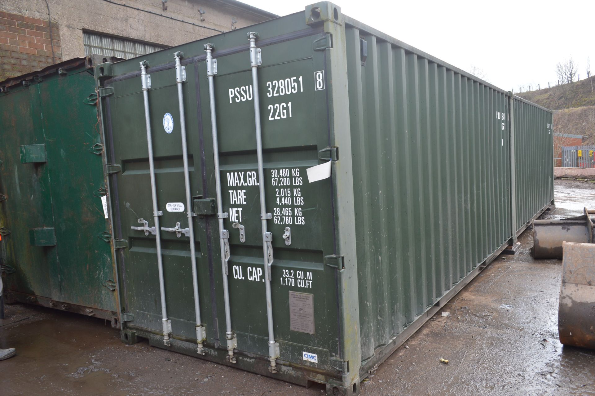 20ft Cargo Container - Image 2 of 2