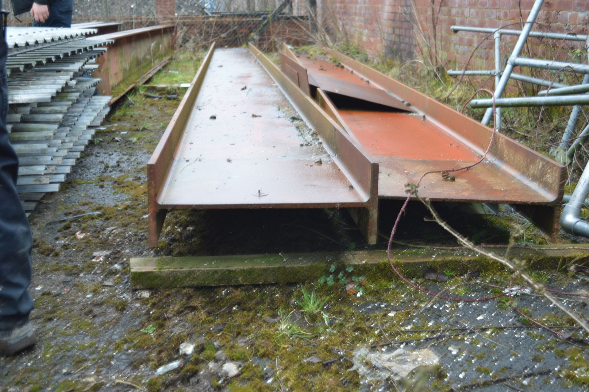 Two Steel RSJ’s, approx. 11.4m x 600mm x 250mm - Image 2 of 2