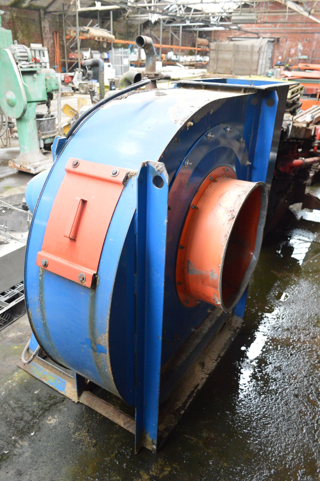 Imas GR 900 Steel Cased Centrifugal Fan, serial no. 60812065, with 22kW electric motor - Image 2 of 3