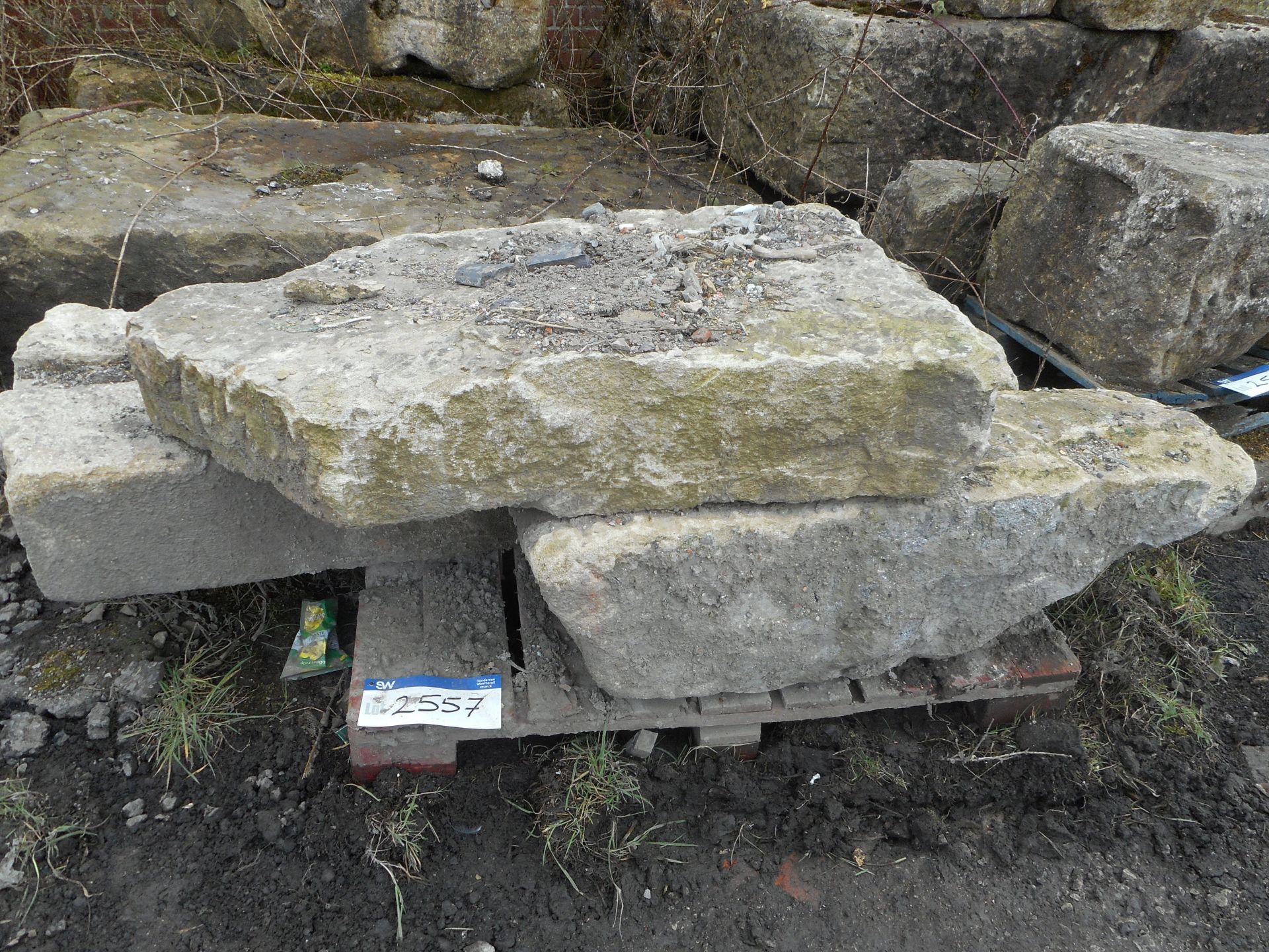 Assorted Stone, on pallet