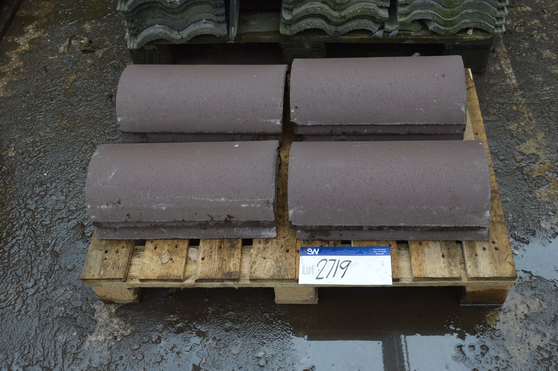 Concrete Roof Ridge Tiles