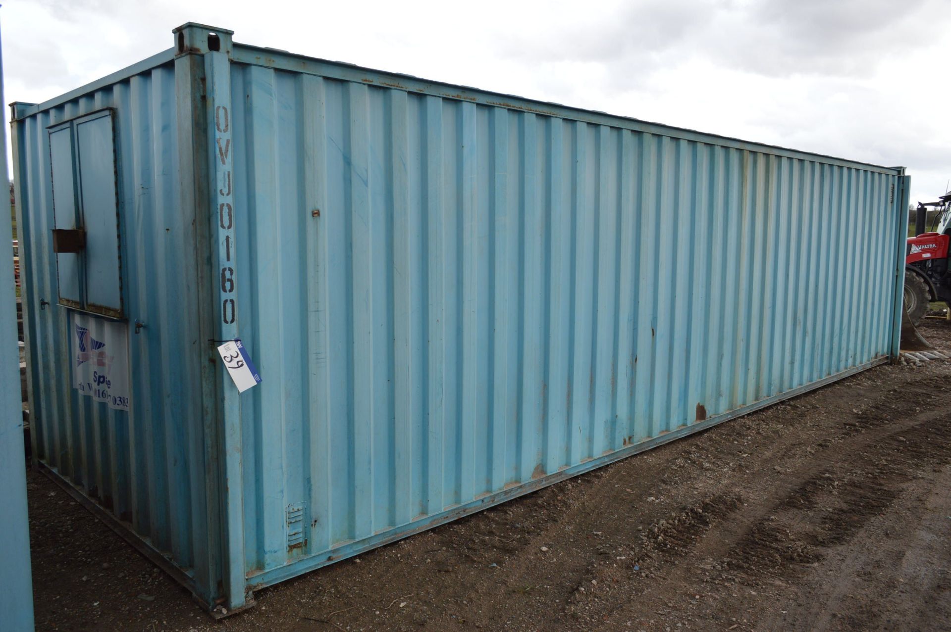 30ft Containerised Office, NOTE 5%buyer’s premium + vat applicable to this lot (remaining lots are