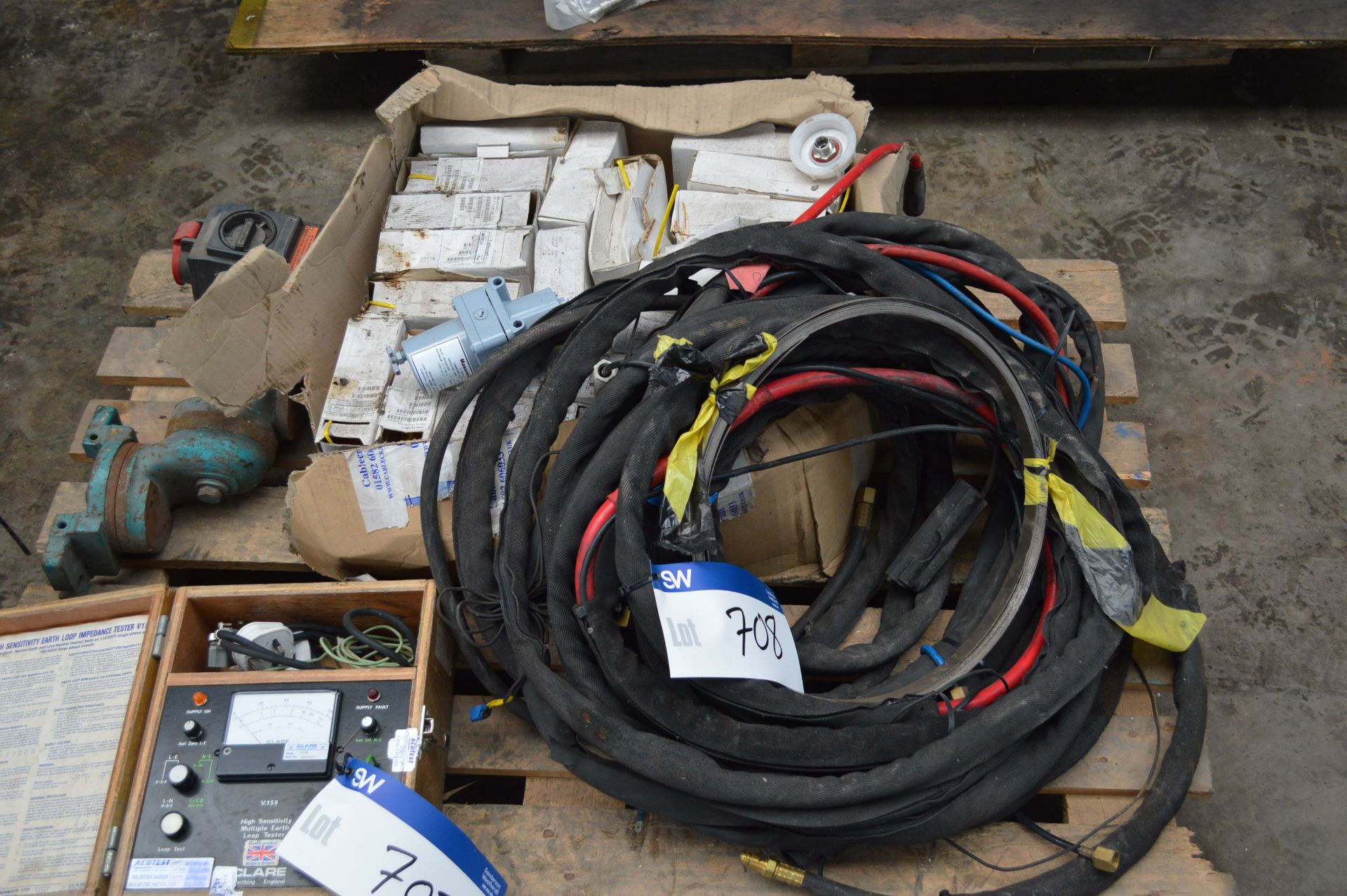 Assorted Residual Equipment, on pallet