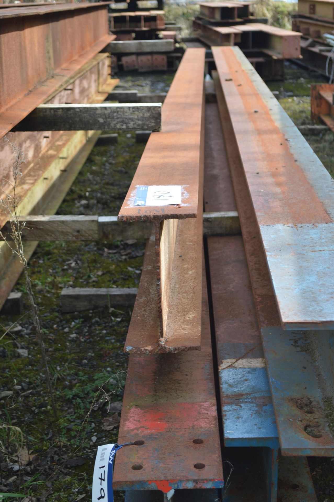 Steel RSJ, approx. 160mm x 300mm x approx. 7.5m long