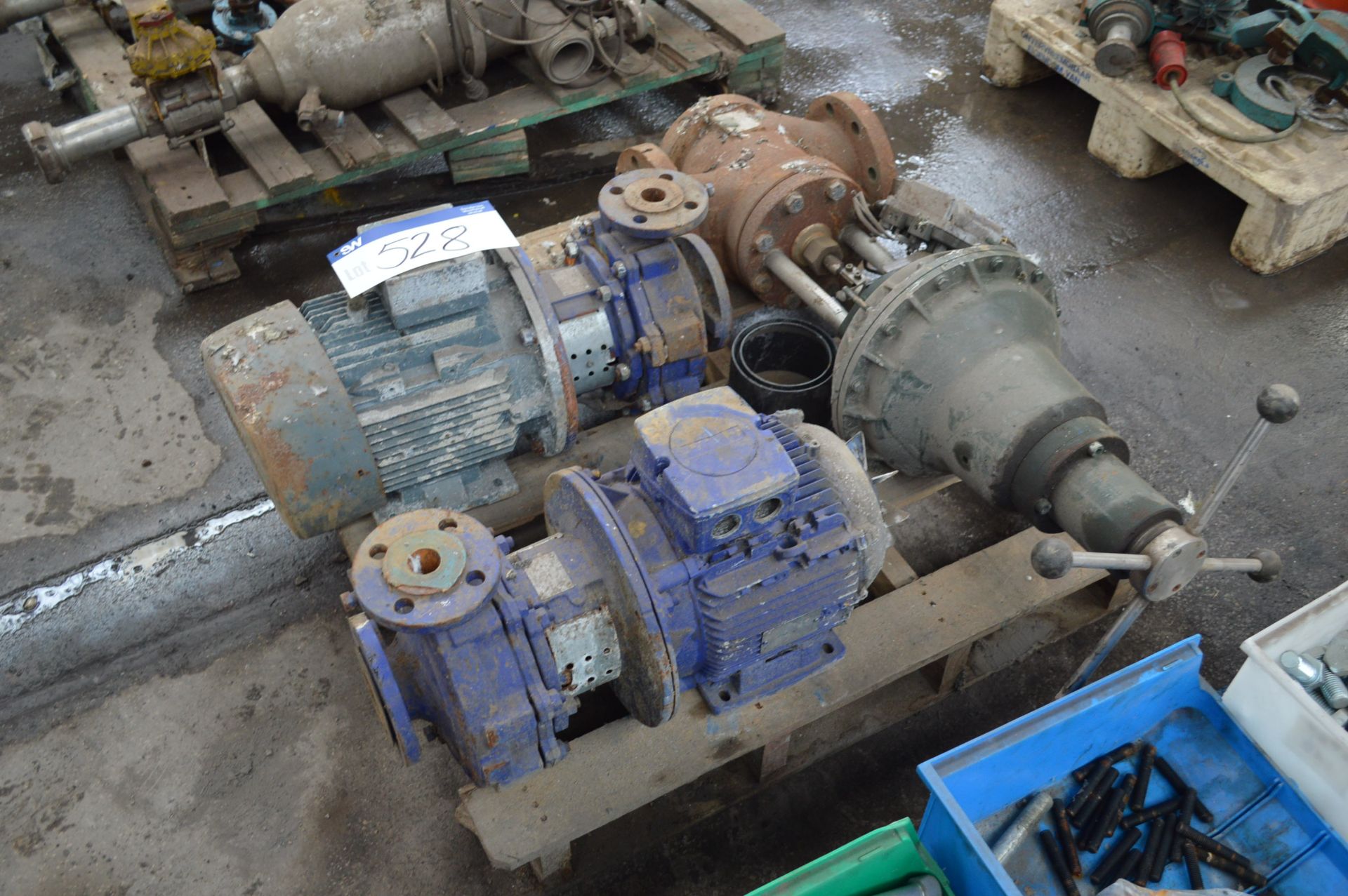 Assorted Pumps & Equipment, on pallet