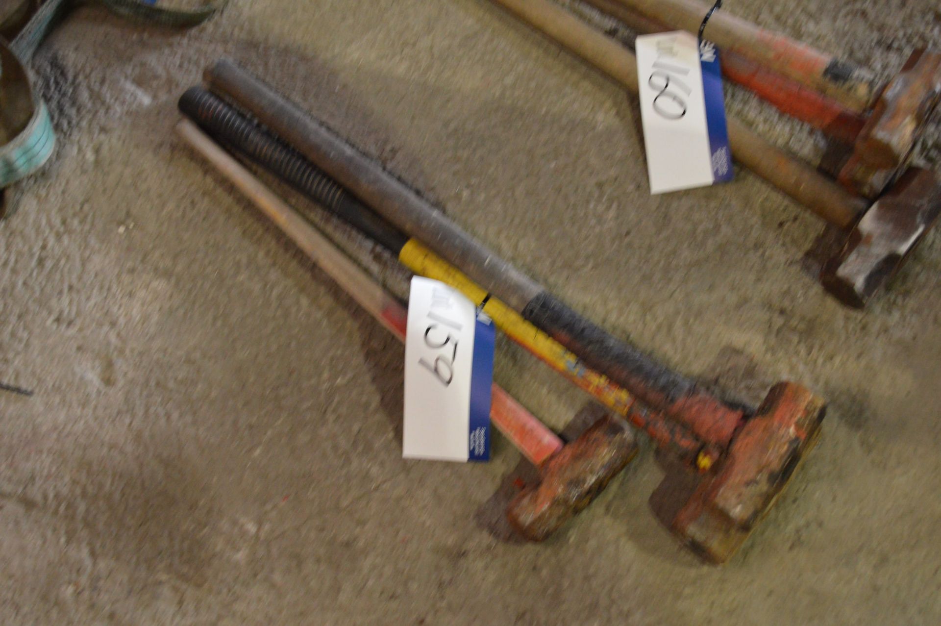 Three Sledge Hammers