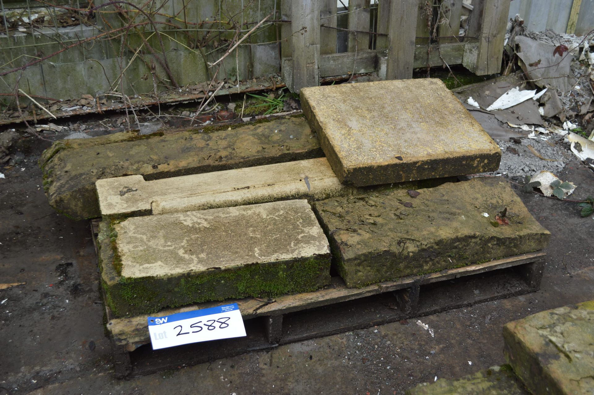 Assorted Stone, as set out on pallet