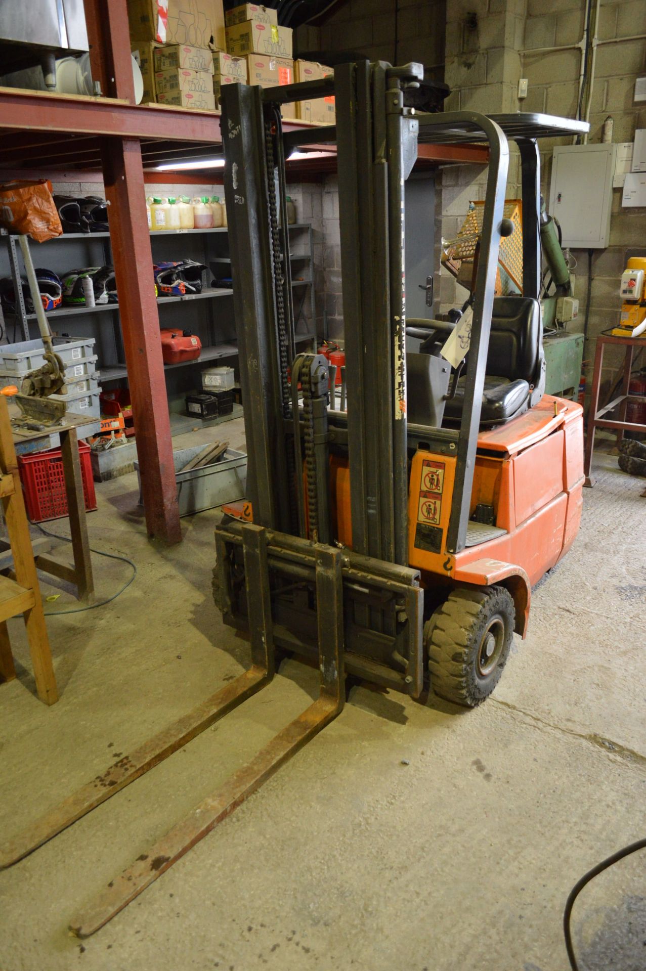 Still 1500kg Battery Electric Fork Lift Truck, serial no. 4026974, indicated hours 18819 (at time of