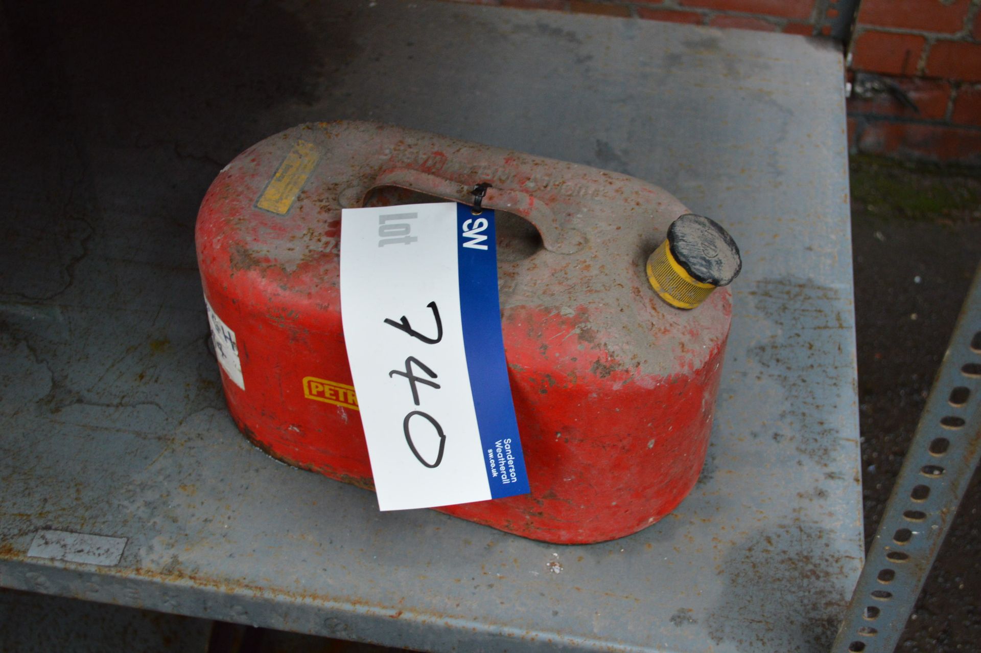 10litre Steel Fuel Can - Image 2 of 2