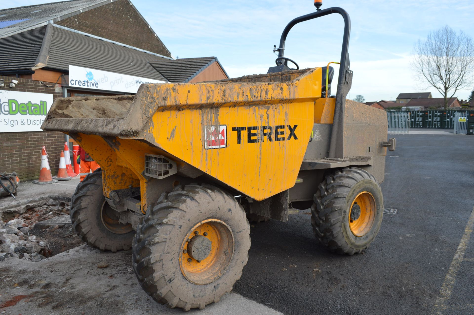 Terex TA9 T4 FINAL 4WD ARTICULATED DUMPER, VIN SLBD1DJOEH5PS2901, year of manufacture 2017, 9000kg - Image 3 of 3