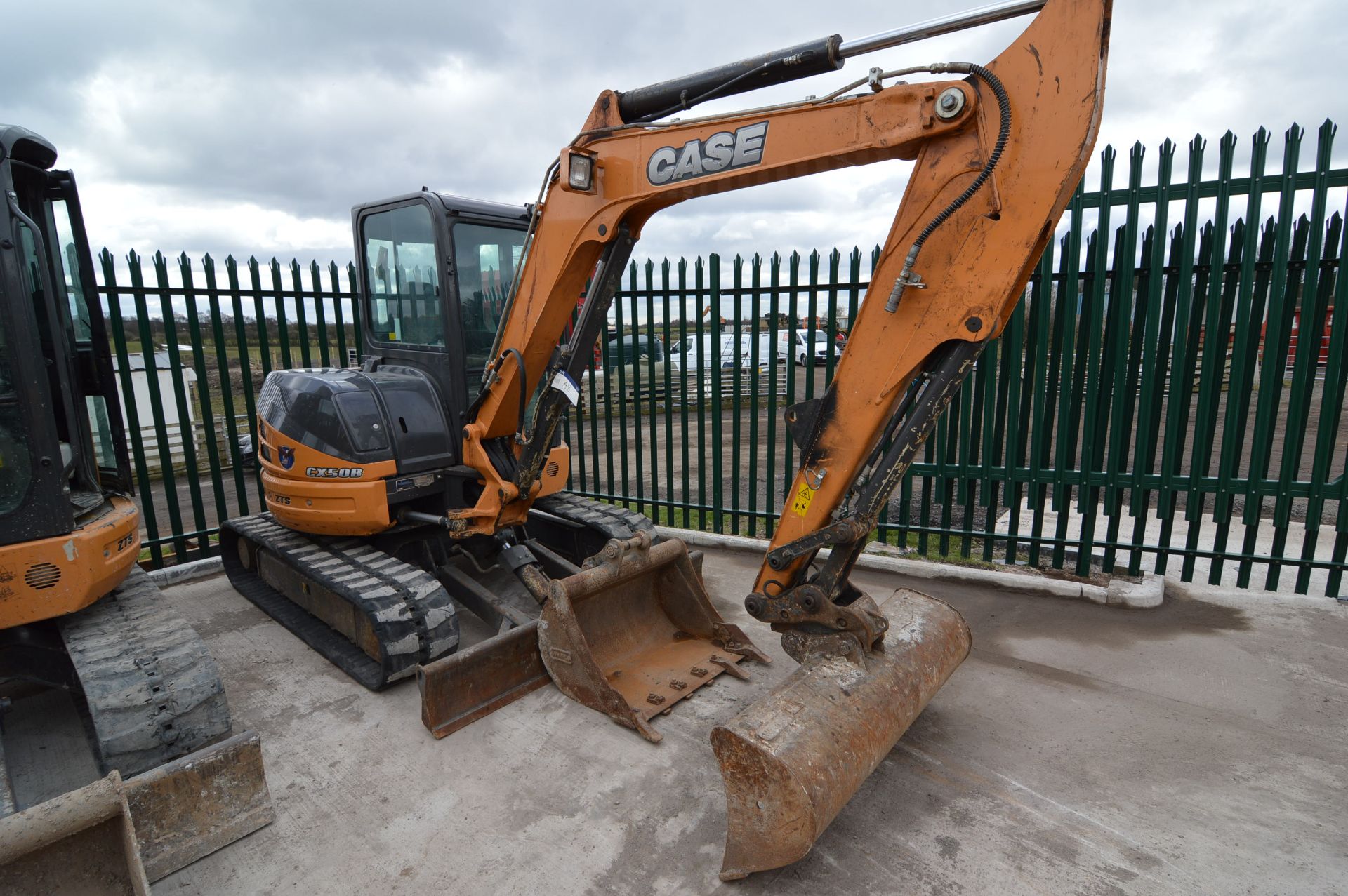 Case CX50BS2 ZERO TAIL SWING TRACKED EXCAVATOR, PIN NSUC50BCNZLN06292, year of manufacture 2016,