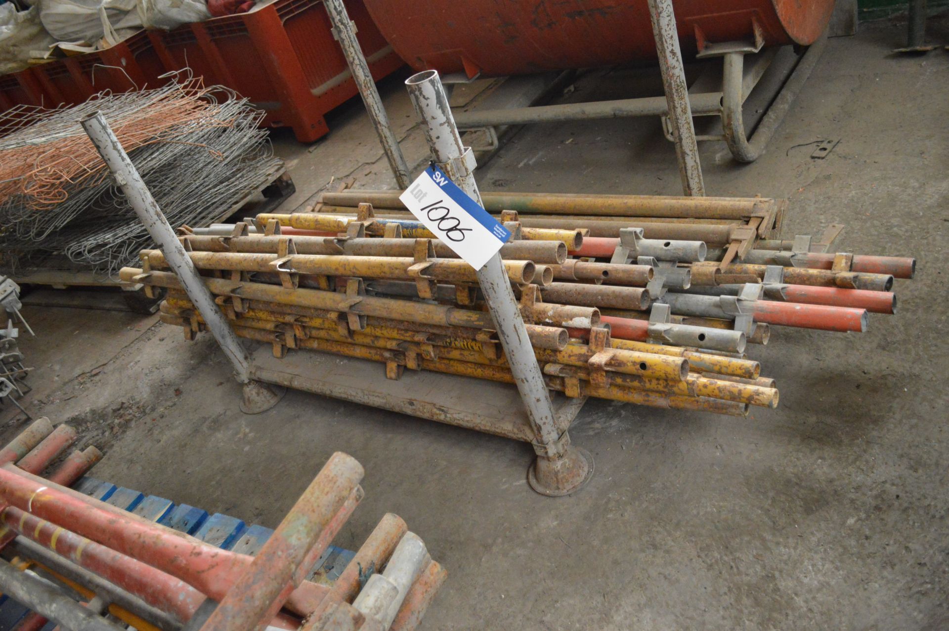 Assorted Scaffolding Components, as set out on pallet