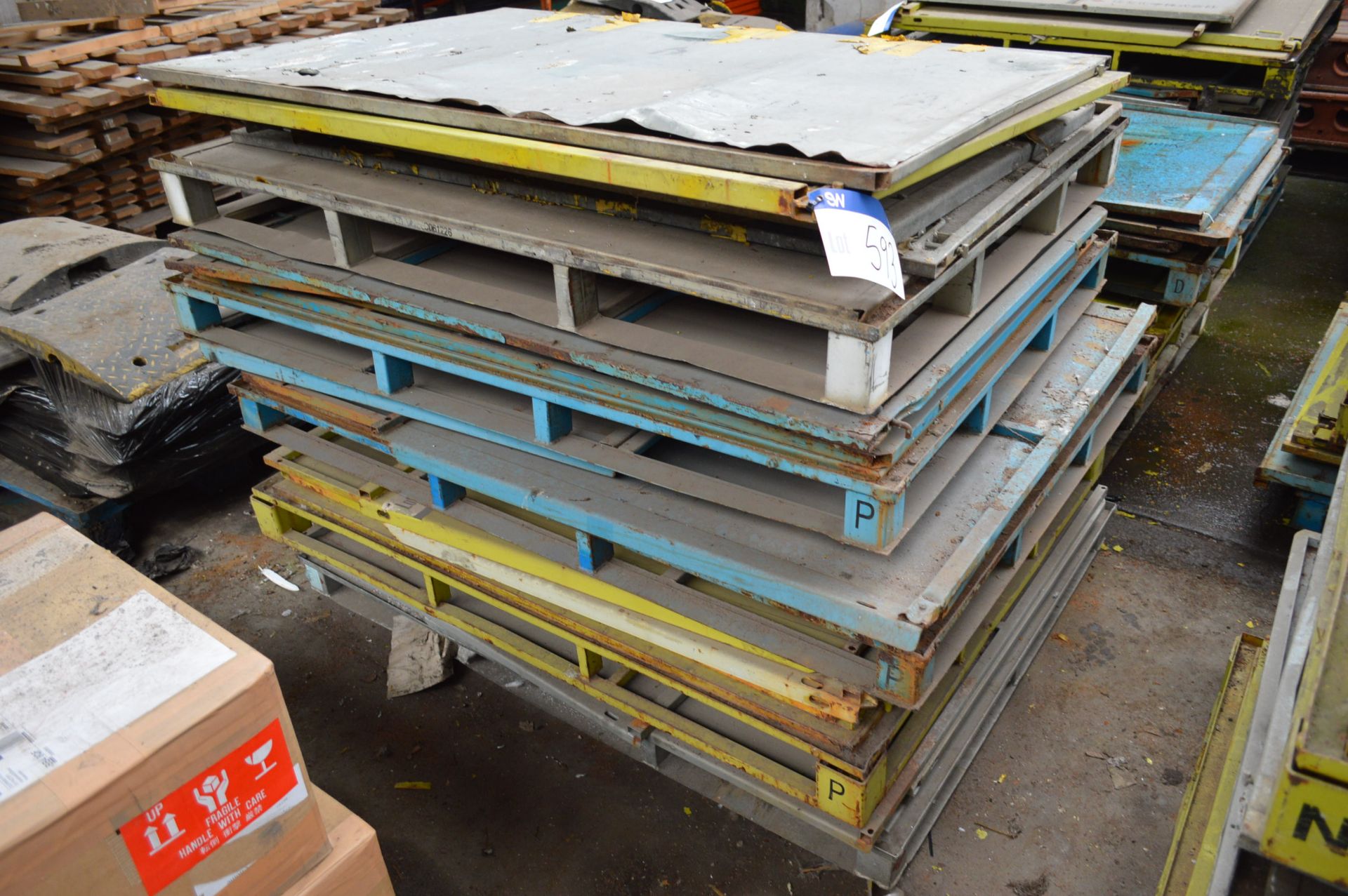 Approx. Four Collapsible Box Pallets, each approx. 1.1m x 1.5m