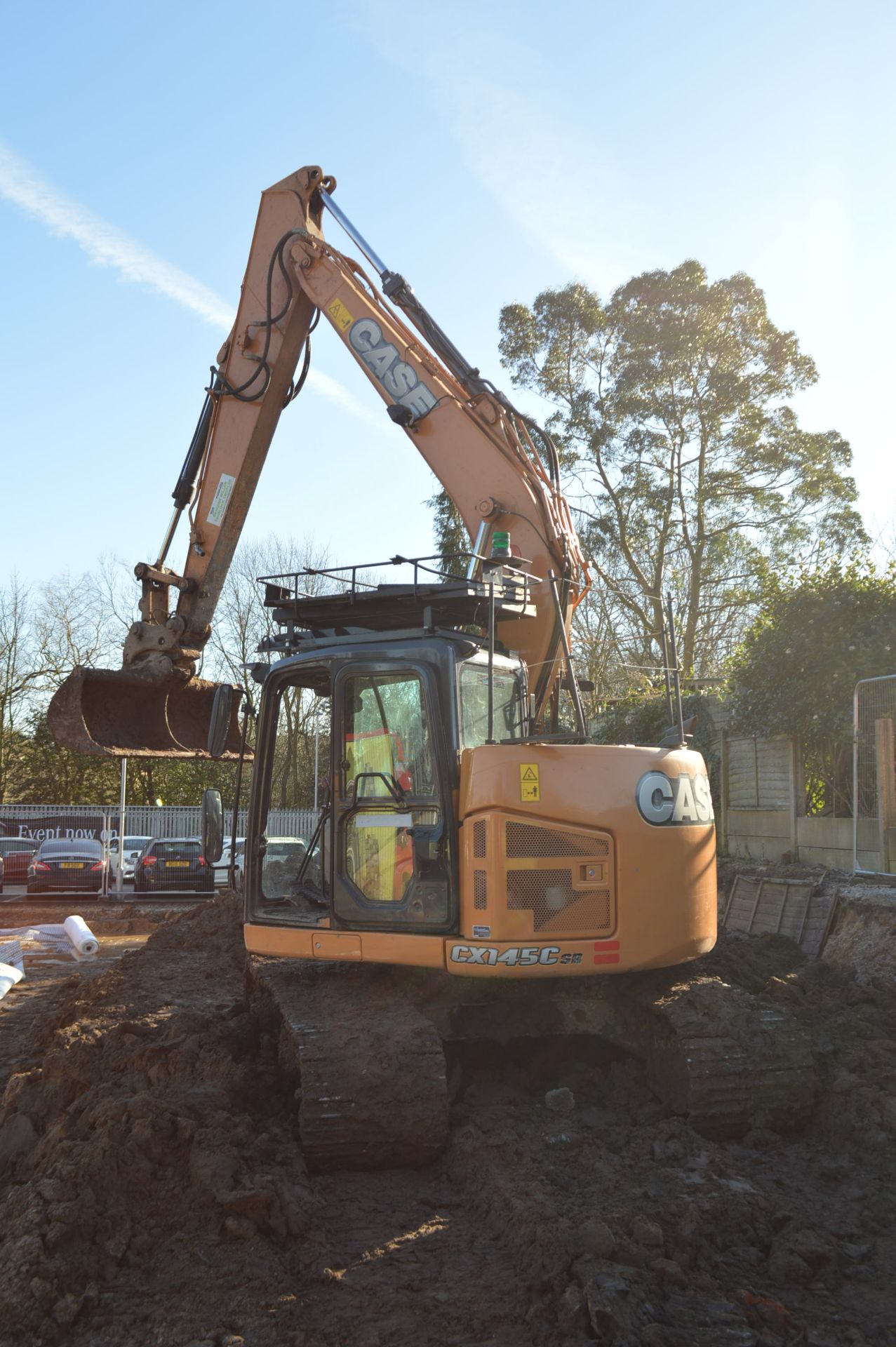 Case CX145CSR ZERO TAIL SWING TRACKED EXCAVATOR, serial no. PIN DC11145R6NEE6E1227, year of - Image 3 of 4