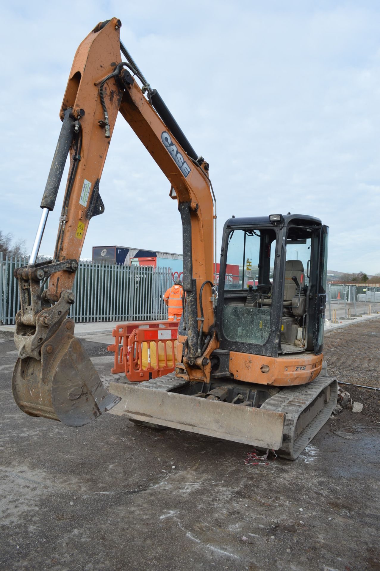Case CX50BS2 ZERO TAIL SWING TRACKED EXCAVATOR, PIN NSUC50BCNFLNO4936, year of manufacture 2015, - Image 2 of 2