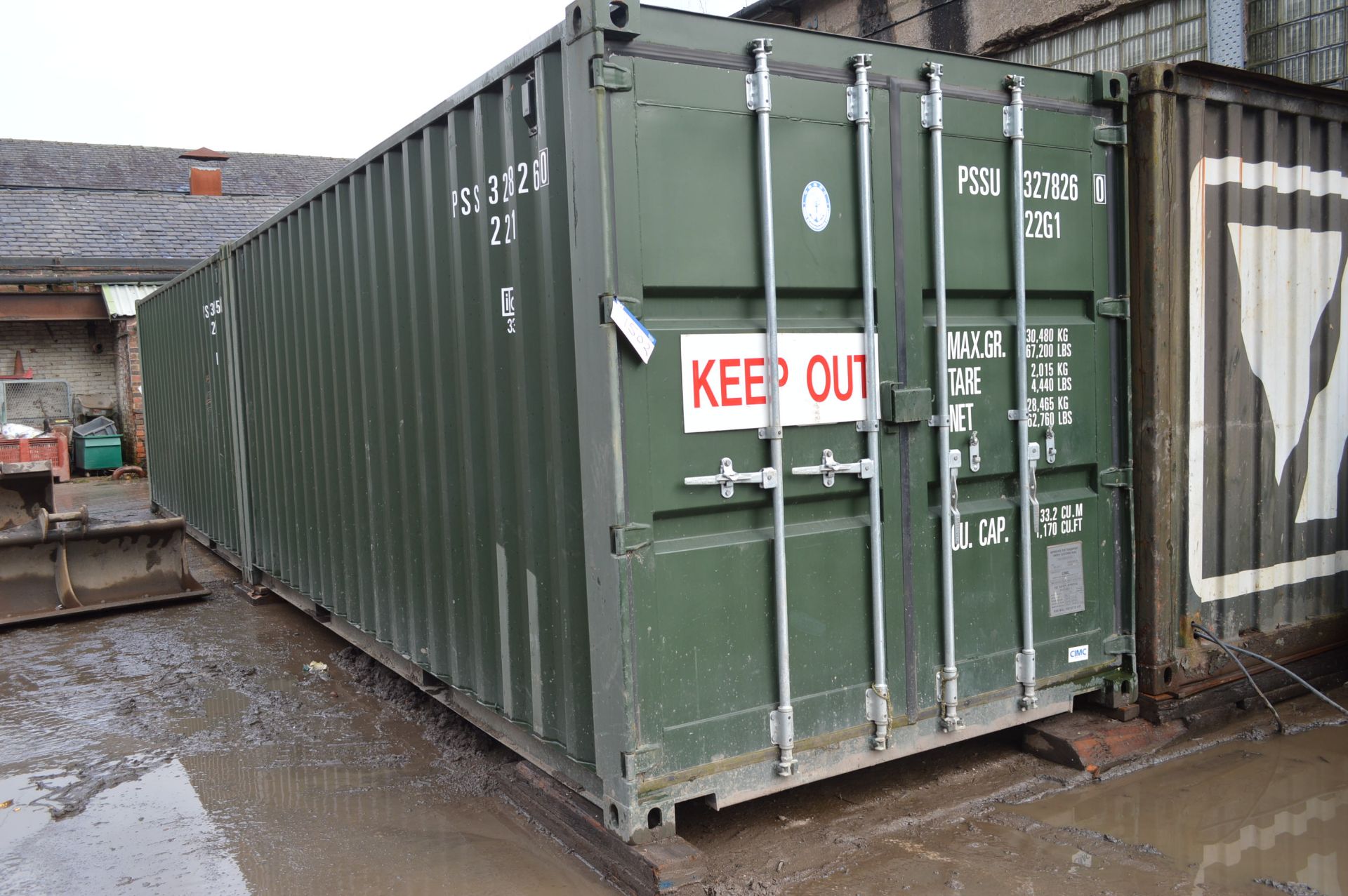 20ft Cargo Container - Image 2 of 2