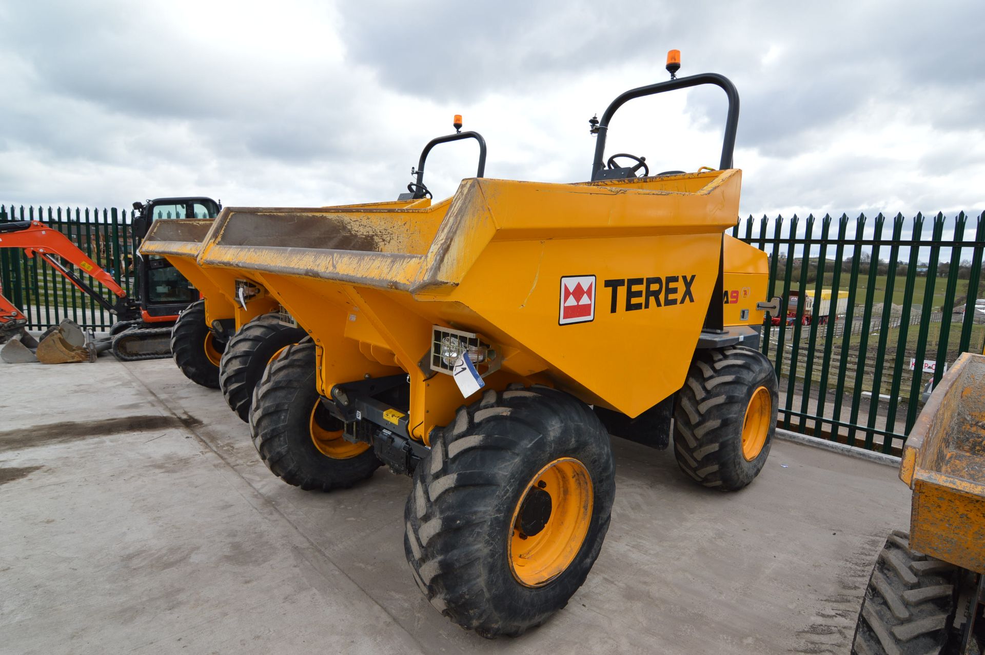 Terex TA9 T4 4WD ARTICULATED DUMPER, VIN SLBD1DJOEH5PS2894, year of manufacture 2017, 9000kg