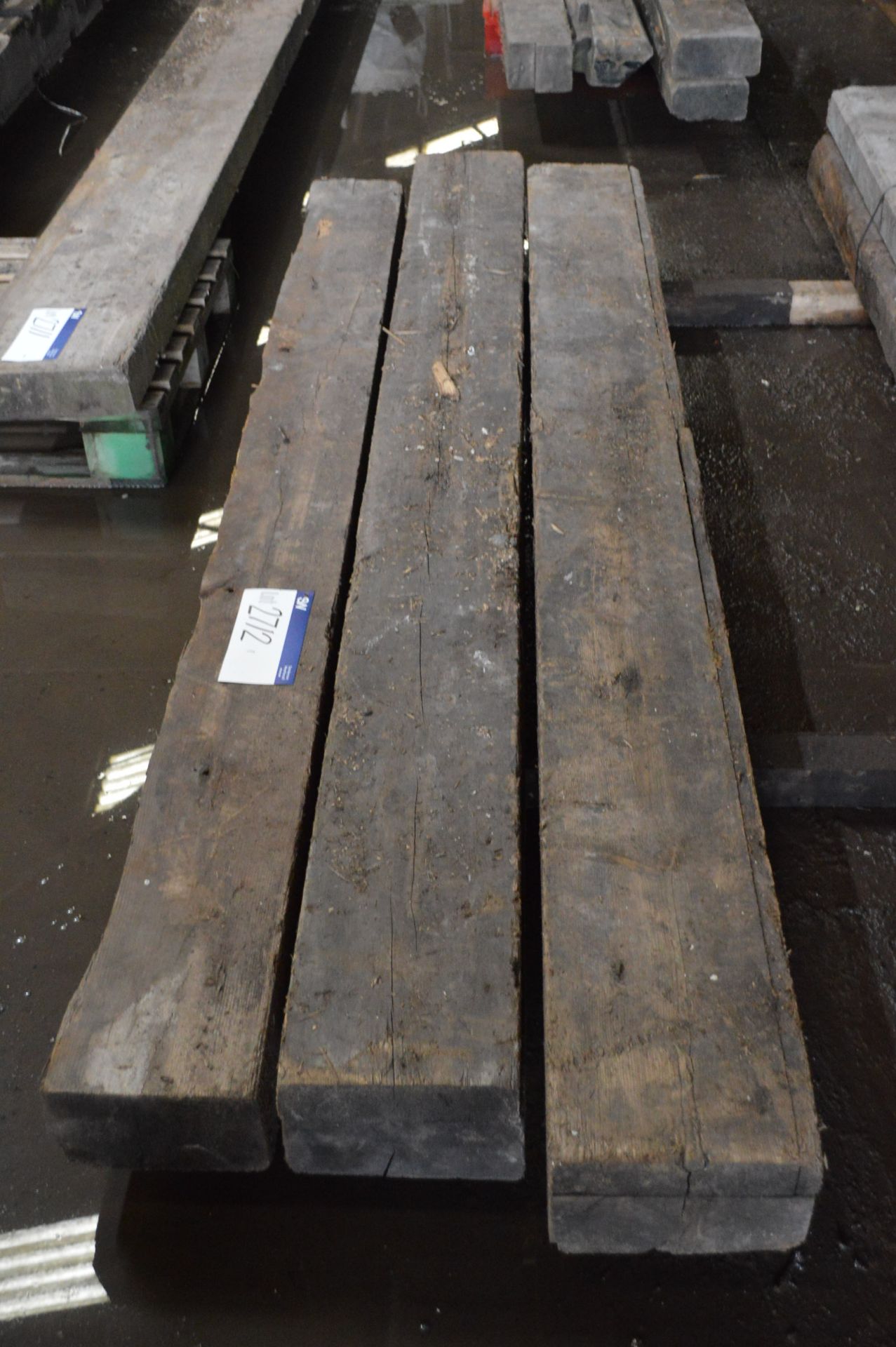 Three Lengths of Timber, approx. 2m long