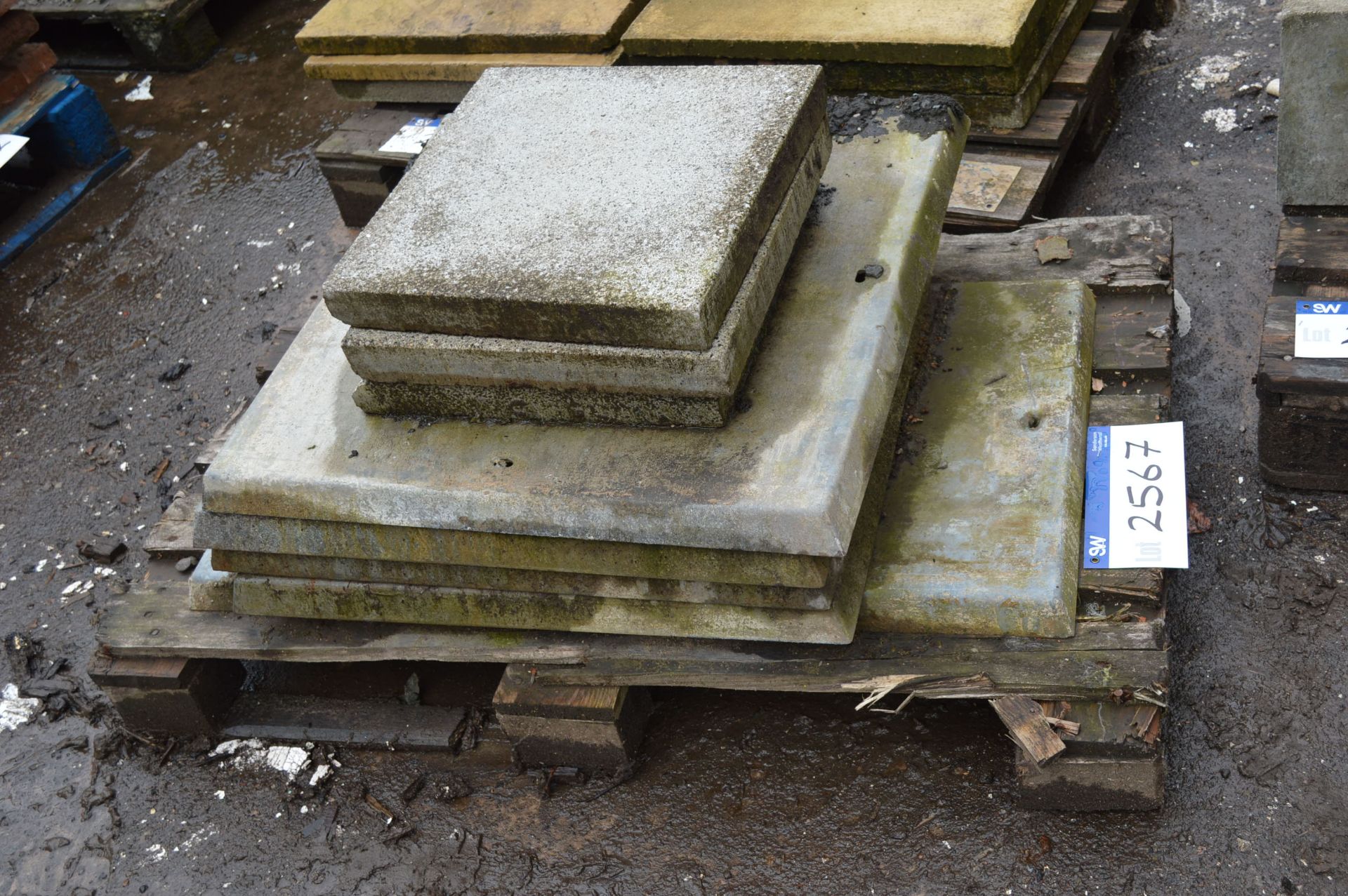 Assorted Stone Slabs, as set out on pallet