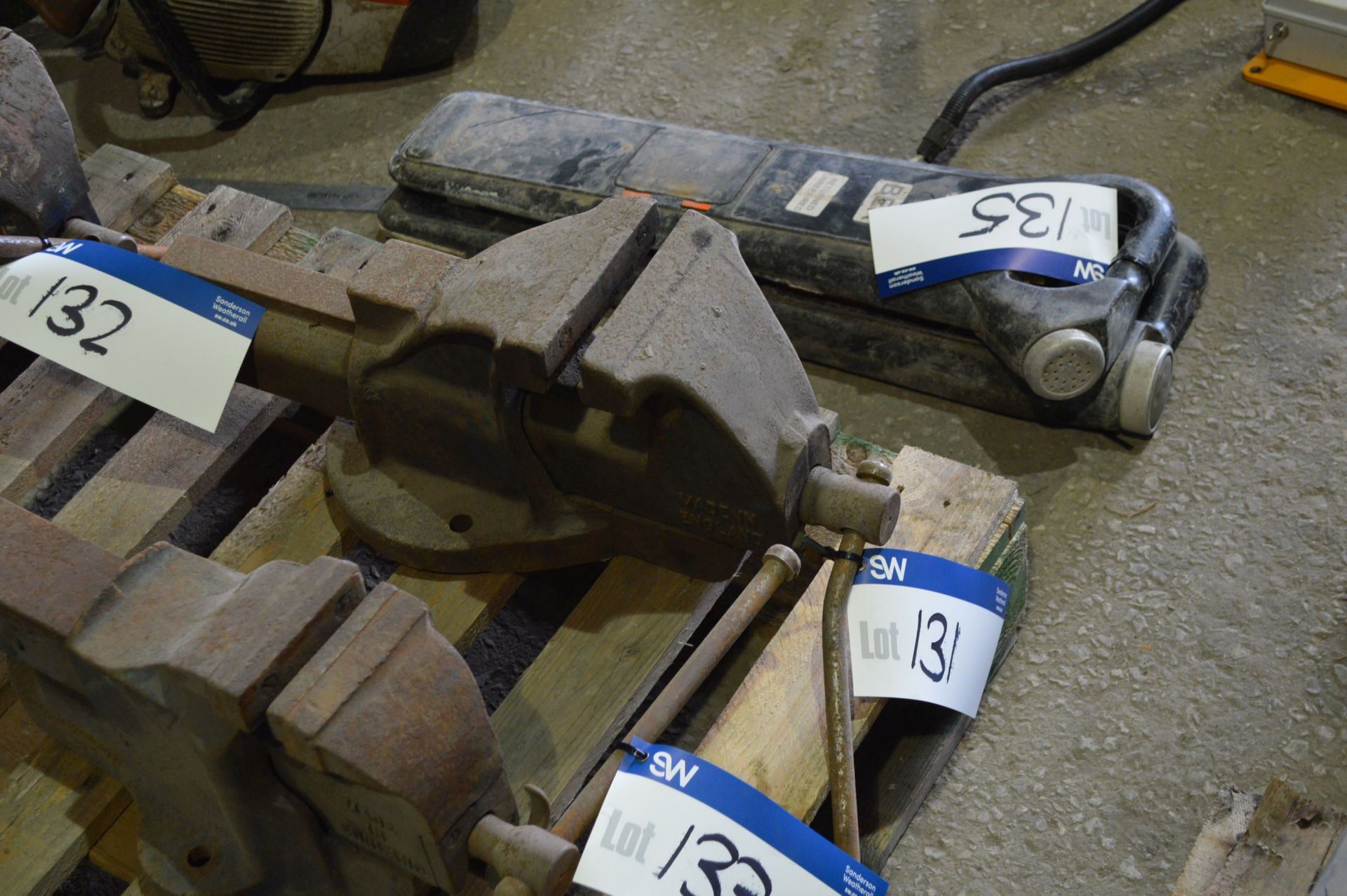 Record No. 36 150mm Jaw Bench Vice