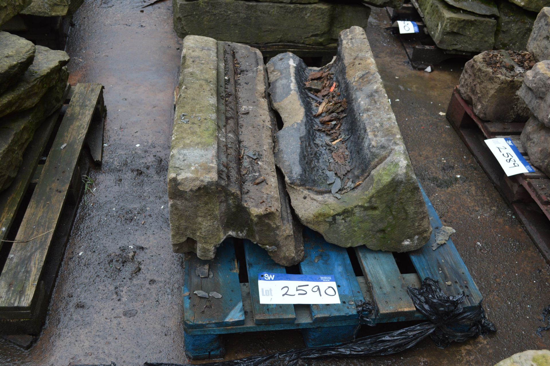 Assorted Stone, as set out on pallet
