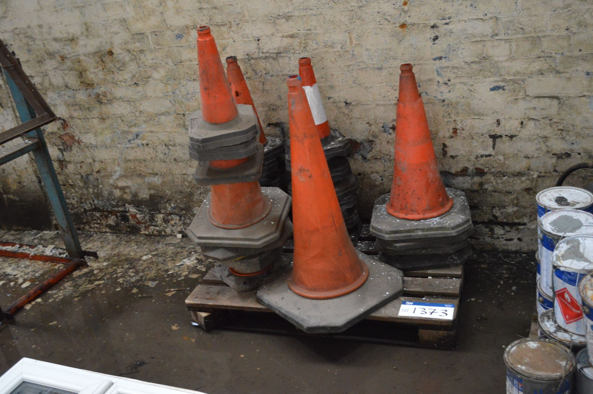 Assorted Road Cones, as set out on pallet