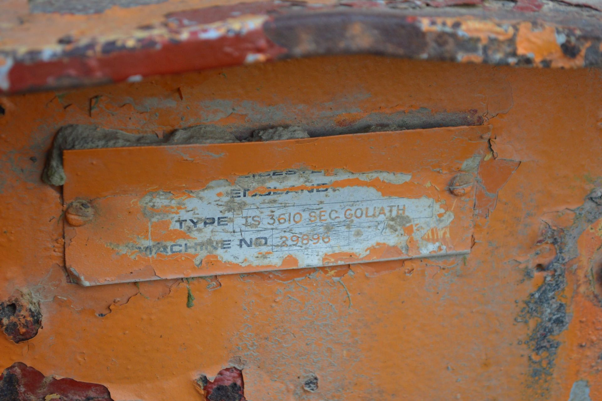 Goodwin Barsby TS3610 SEC GOLIATH TANDEM AXLE TRAILER MOUNTED TWIN JAW CRUSHER, serial no. 29896, - Image 9 of 14