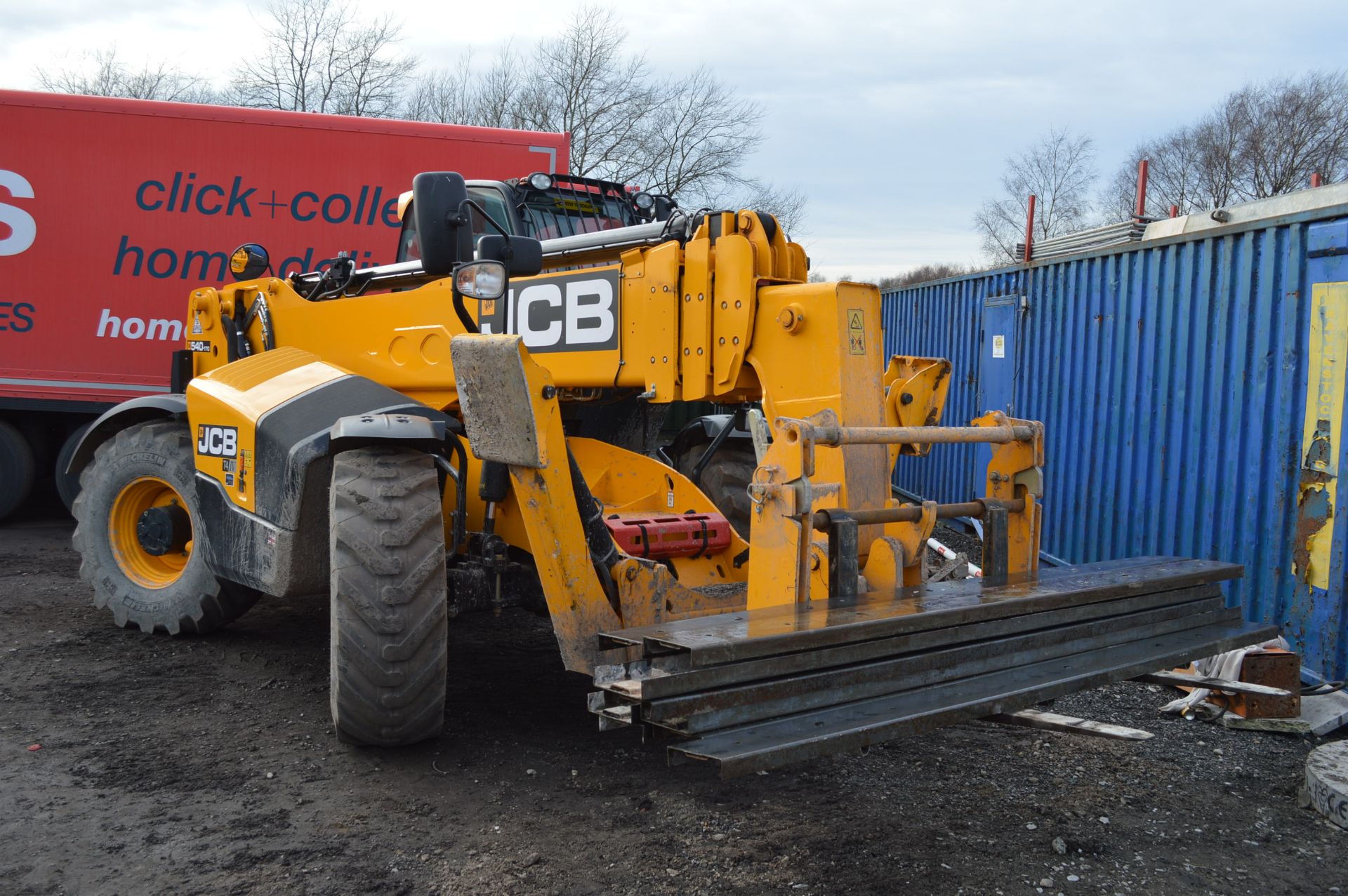 JCB 540-170 T4 1V 5AF TELEHANDLER, PIN JCB5AF7GAG2467681, registration no. YP66 ZYK, 4000kg rated - Image 3 of 4