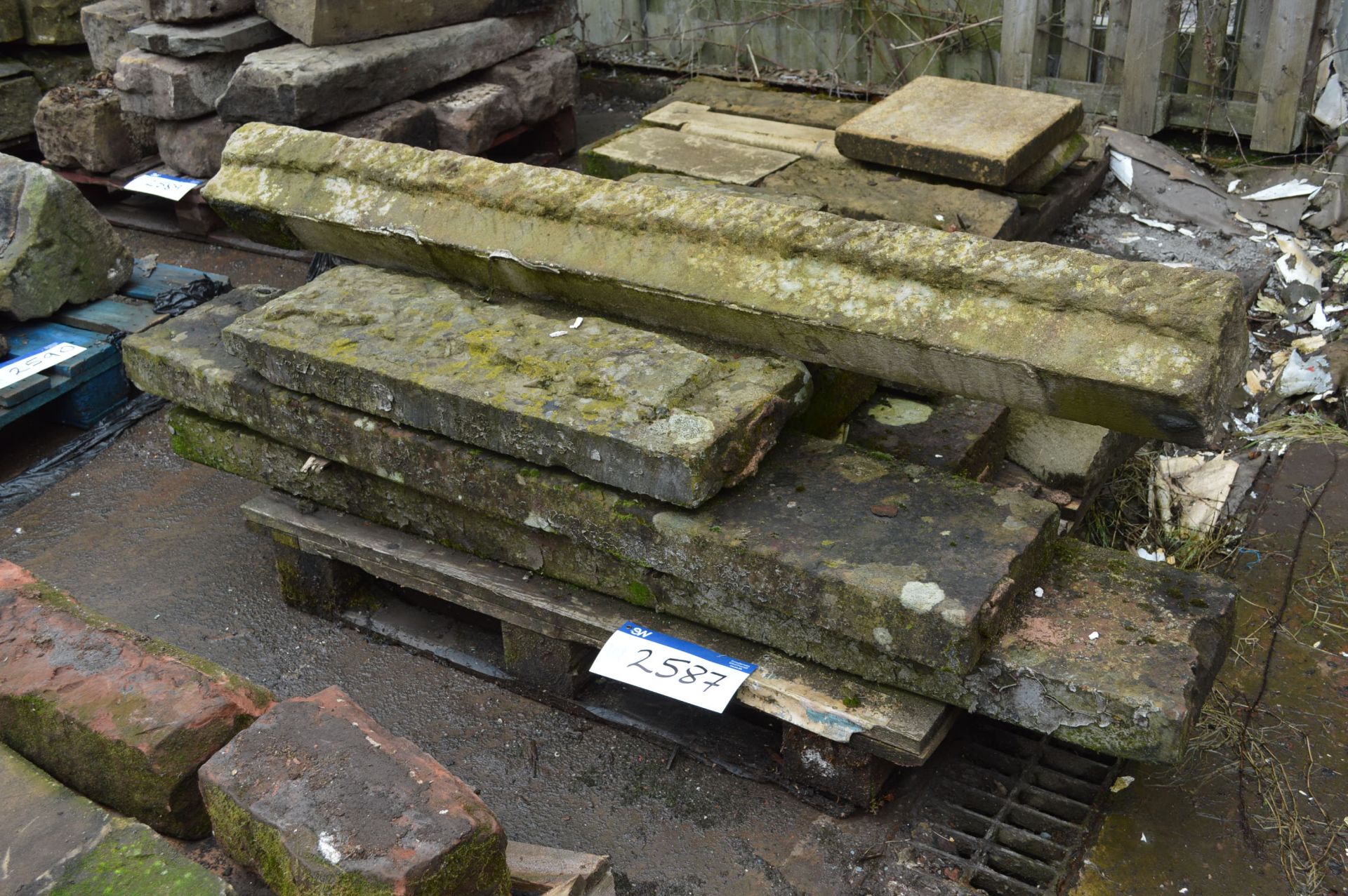 Assorted Stone, as set out on pallet