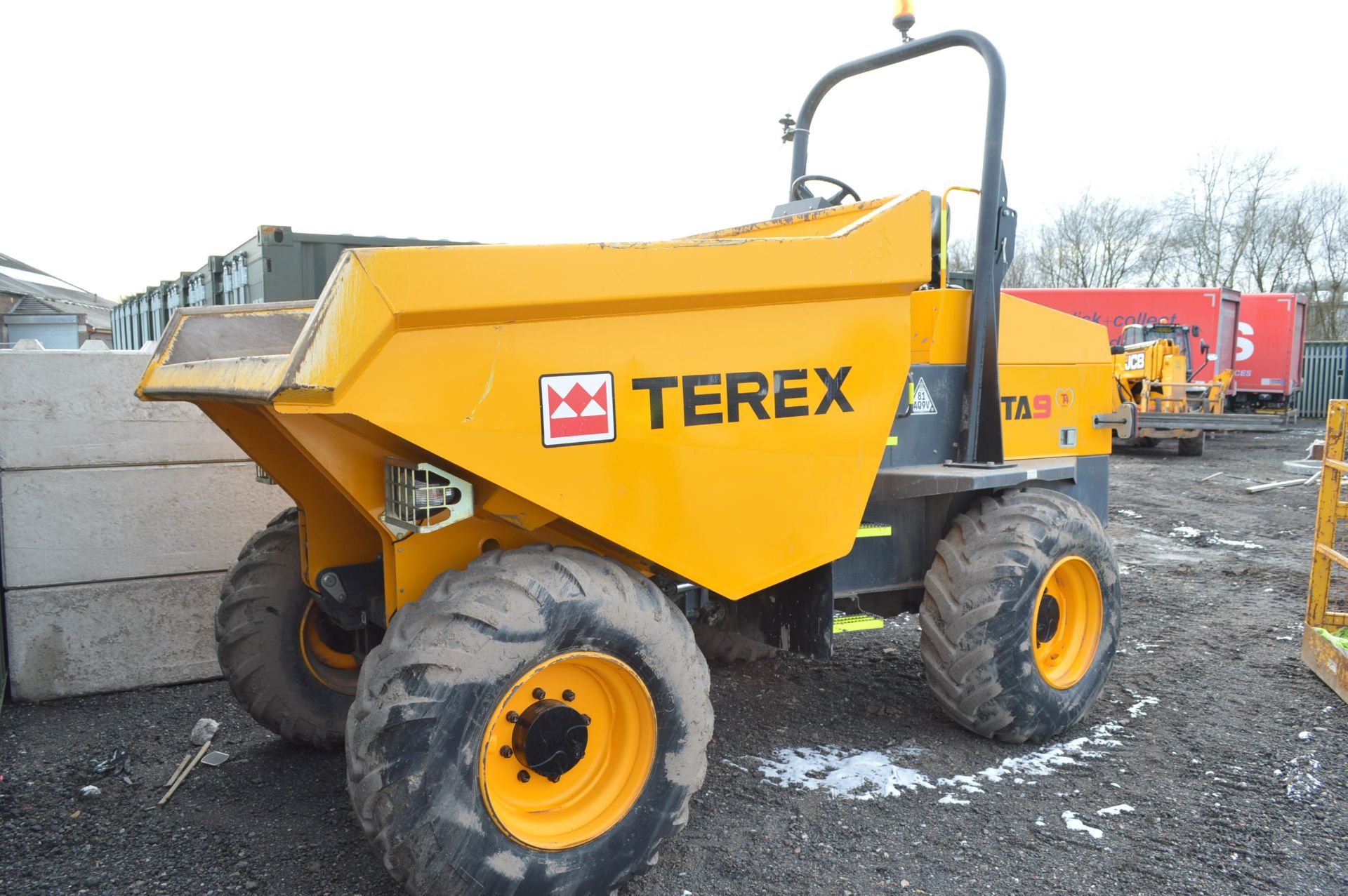 Terex TA9 T4 4WD ARTICULATED DUMPER, VIN SLBD1DJOEH5PS2894, year of manufacture 2017, 9000kg - Image 3 of 3