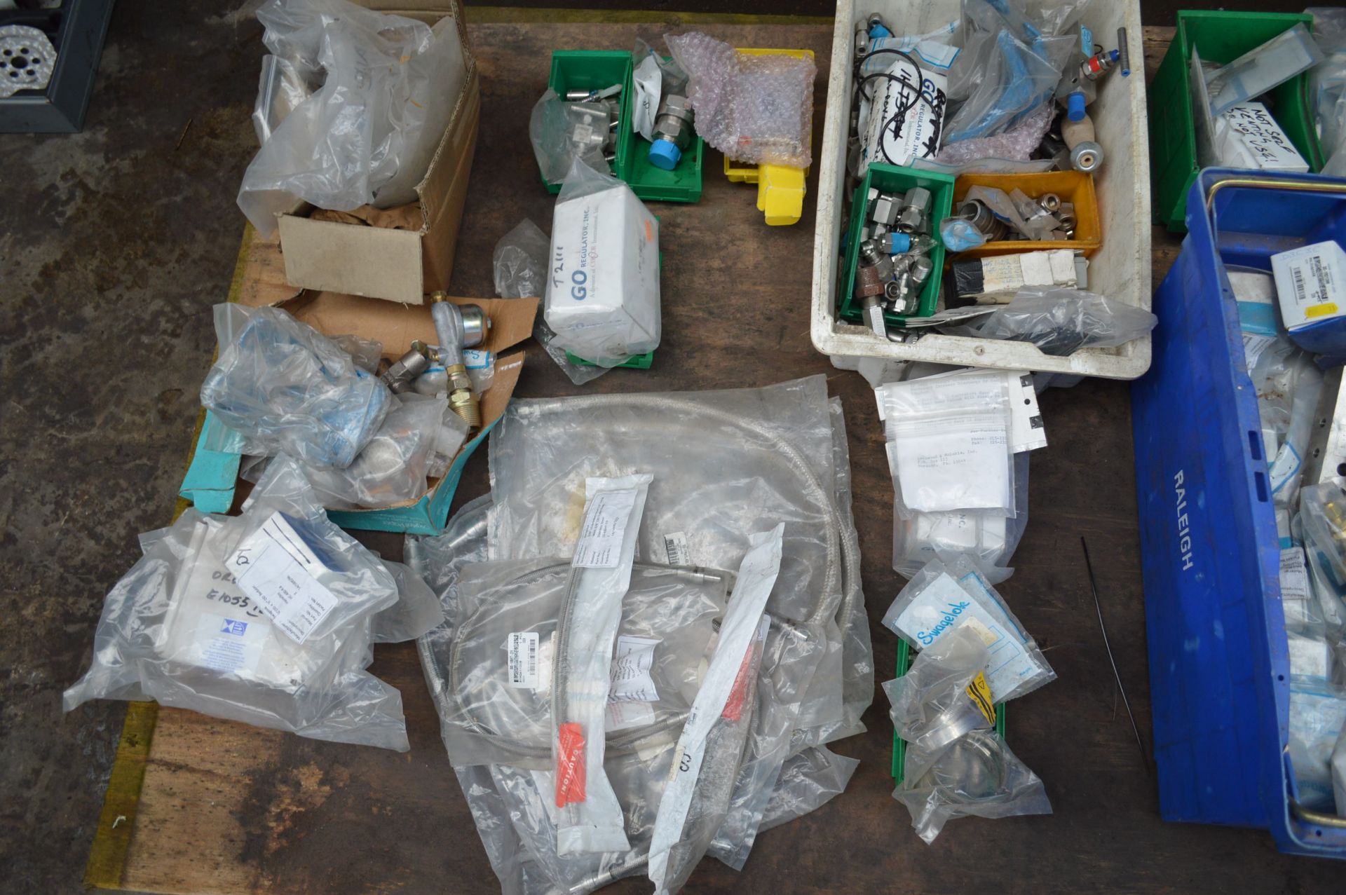 Assorted Equipment, on pallet, including Swagelock liquid leak detector fluid and components - Image 3 of 3
