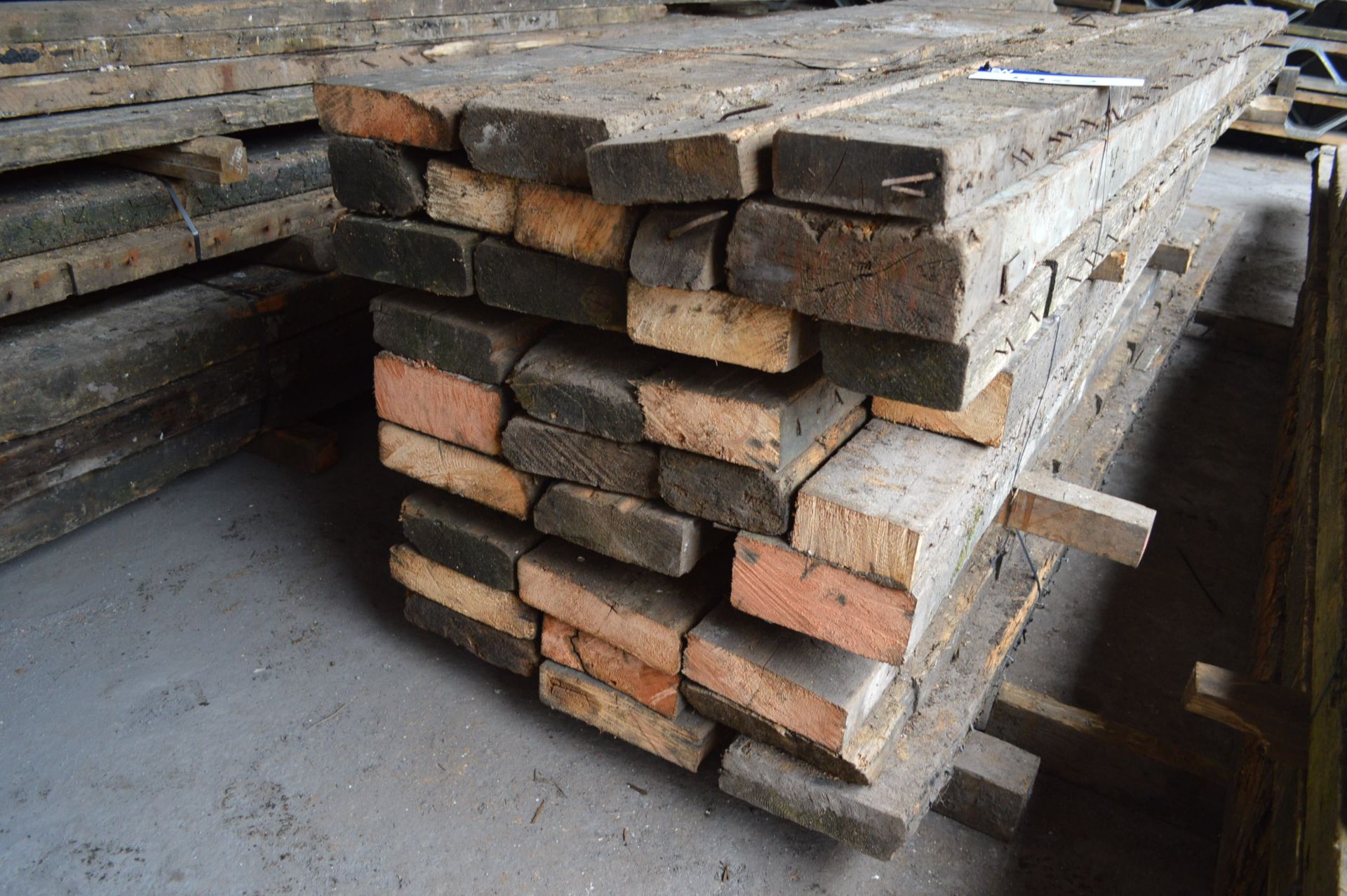 Timber Beams, in one stack - Image 2 of 3