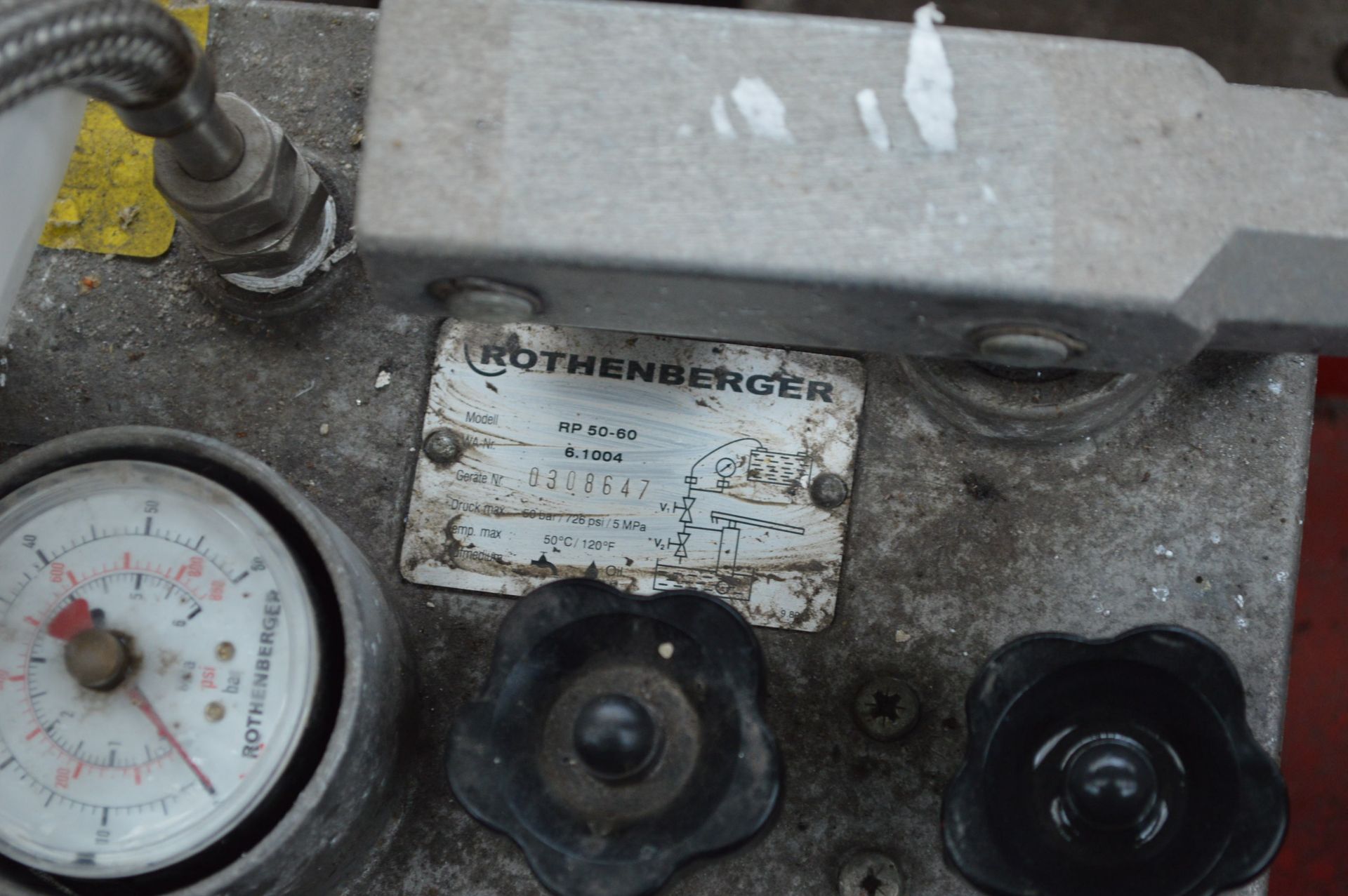 Rothenberger Hydraulic Pump - Image 3 of 3