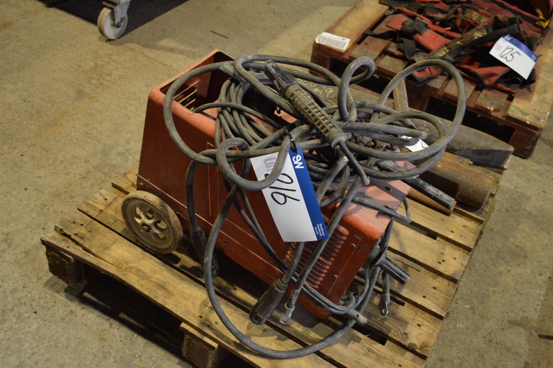 Sealey Power Weld 210 XT Arc Welder, three phase with leads and electrode holder