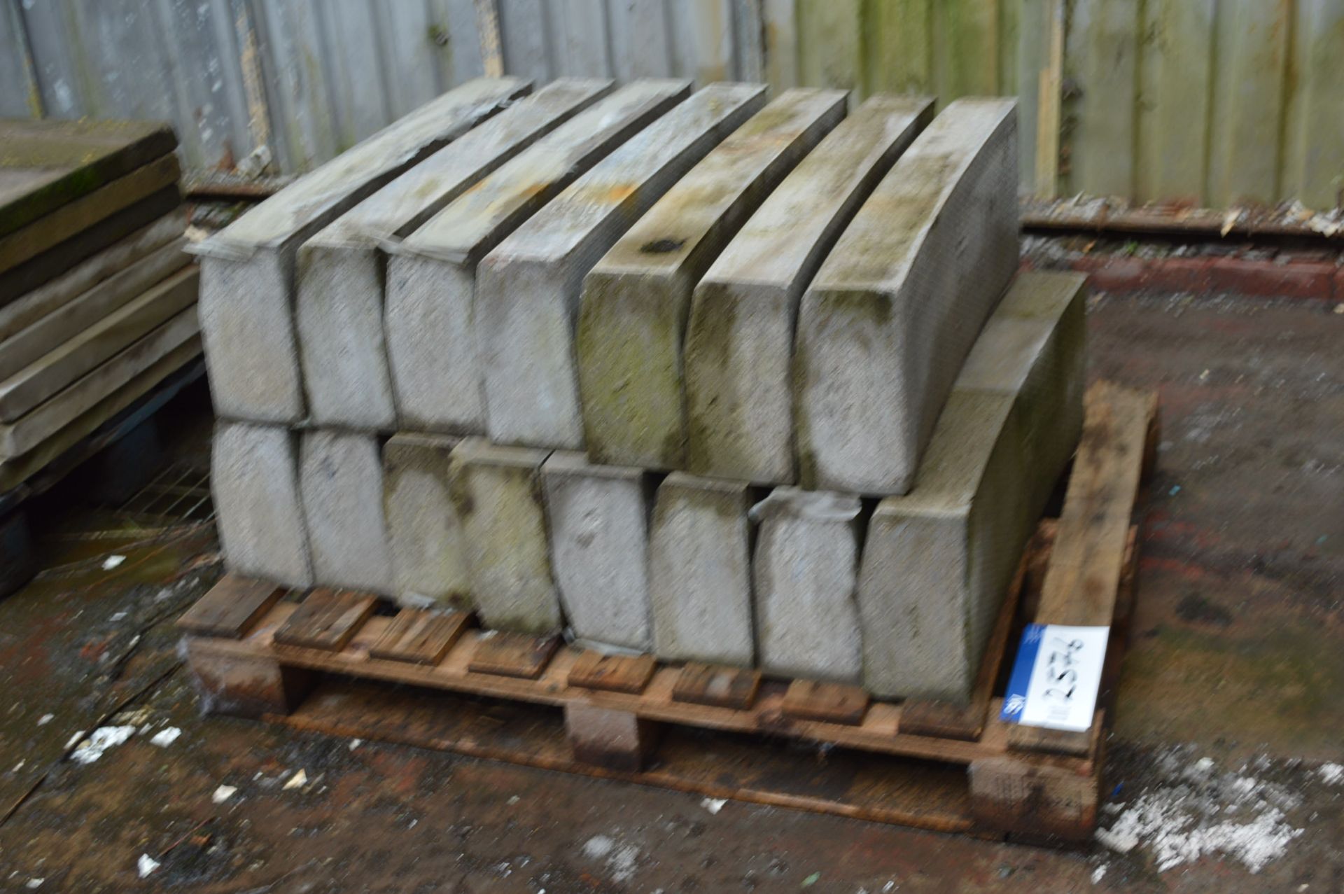 Assorted Lengths of Concrete, as set out on pallet