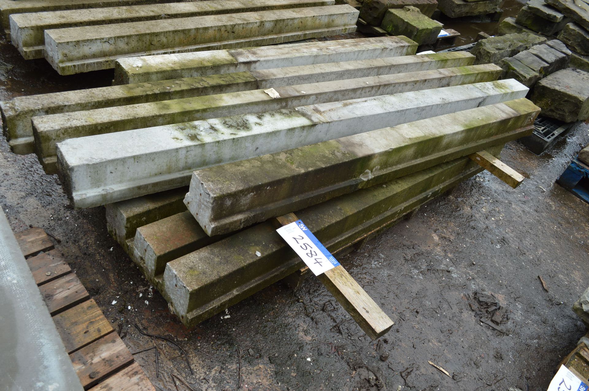 Assorted Lengths of Concrete Lintels, as set out on pallet