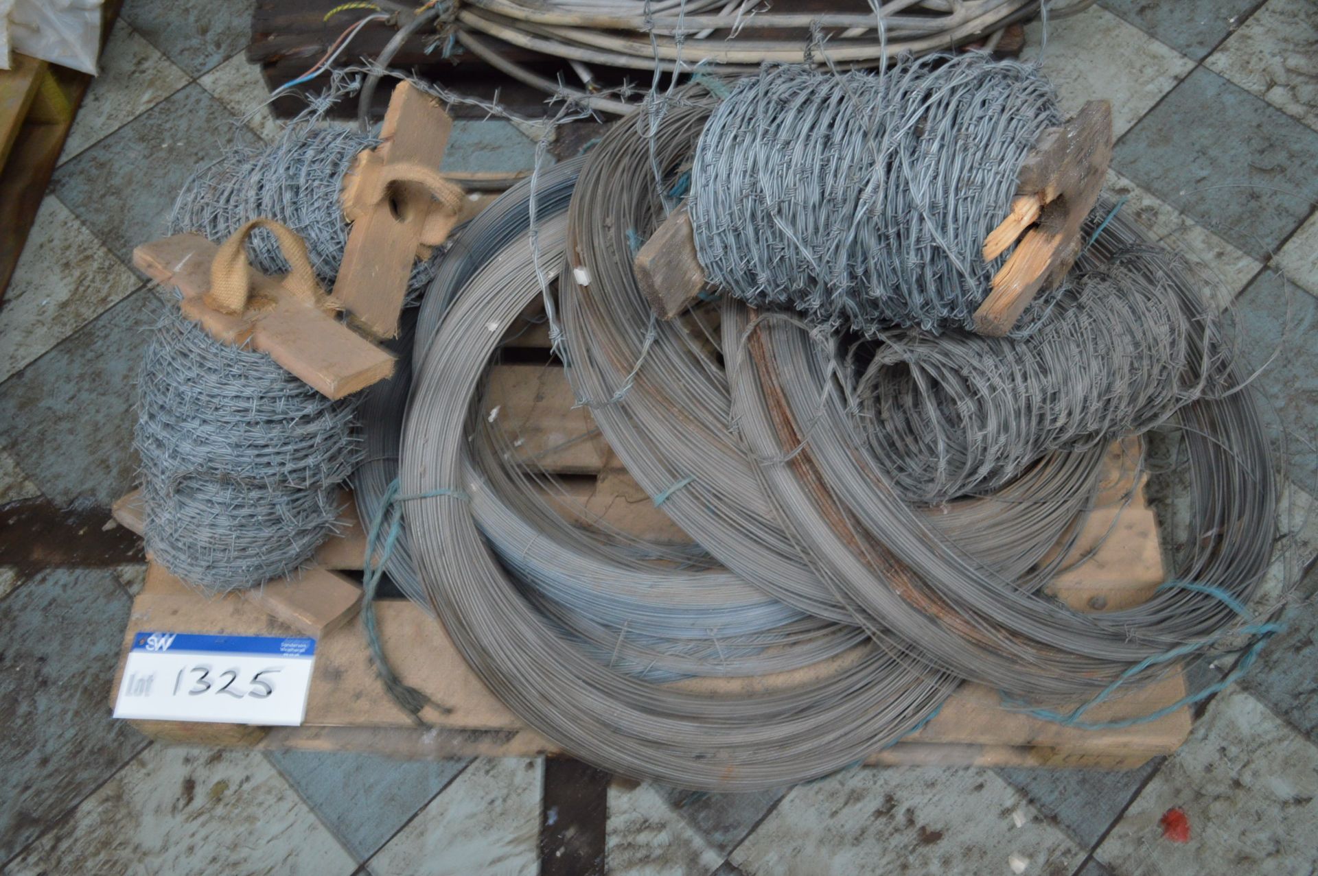 Assorted Anti-Vandal Wire, as set out on pallet