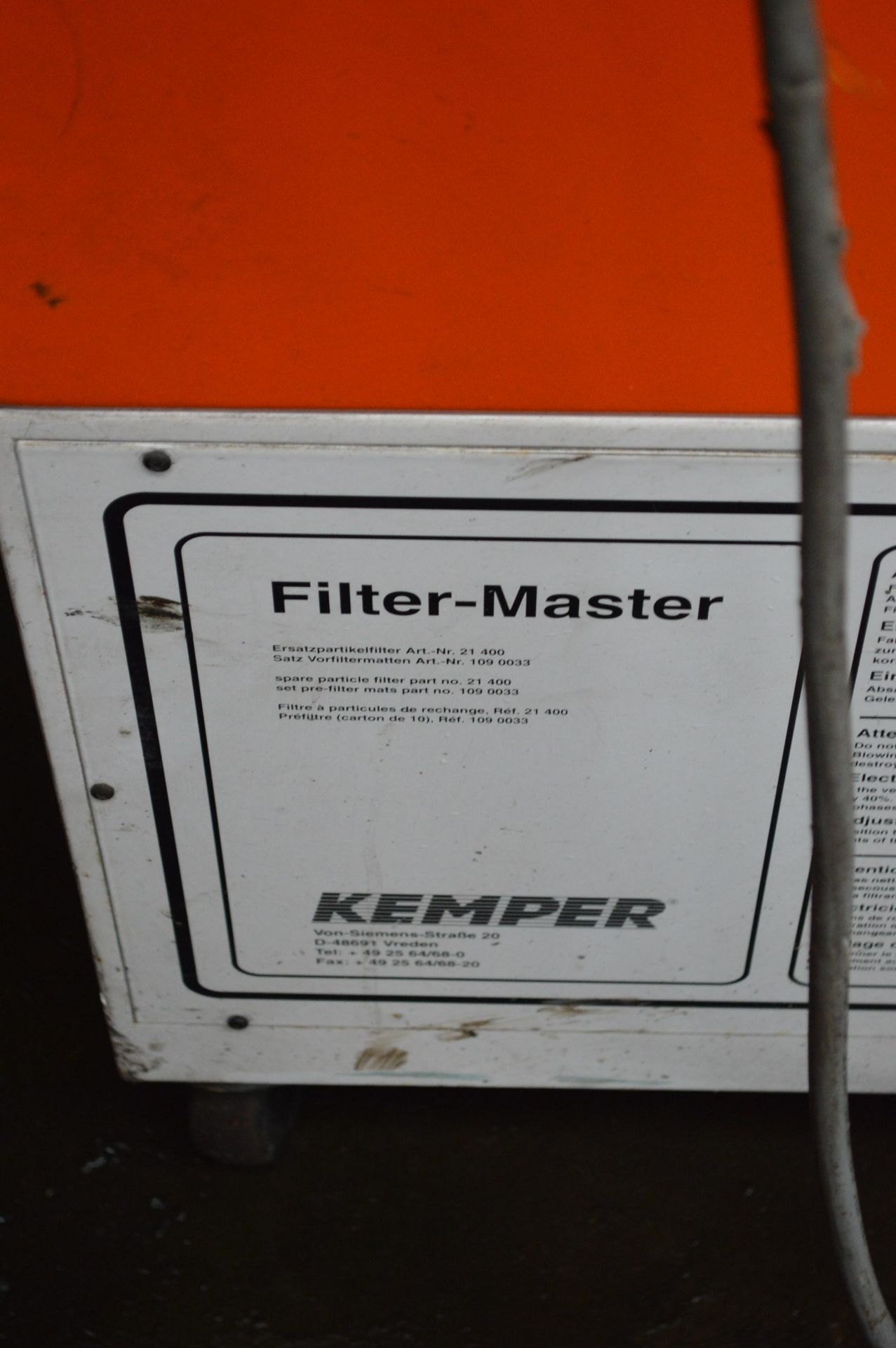 Kemper Filter Master Articulated Arm Fume Extraction Unit - Image 3 of 3